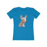 Xoloitzcuintli 'Mexican Hairless' Women's Slim Fitted Tee