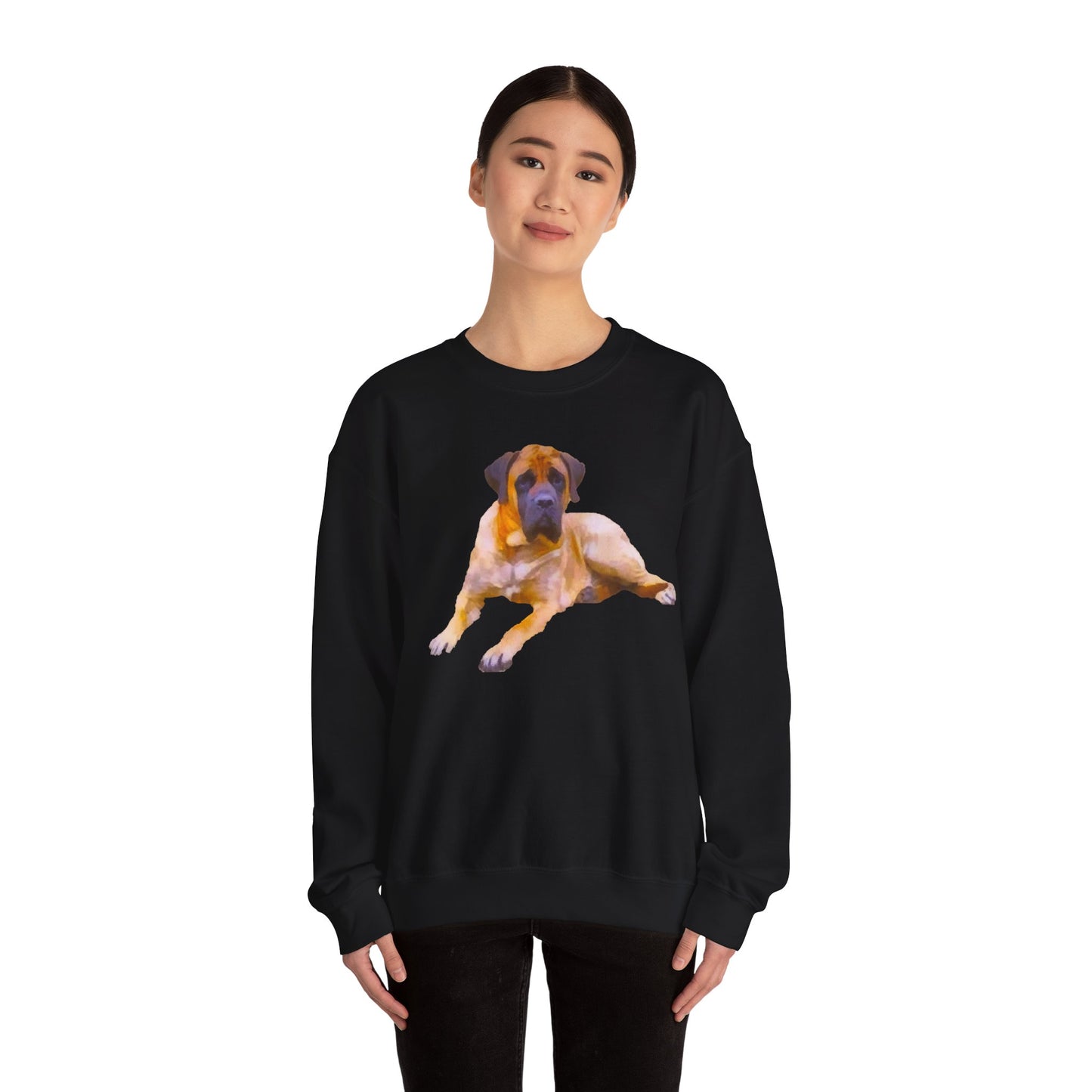 Mastiff 'Muary' Unisex 50/50 Crewneck Sweatshirt