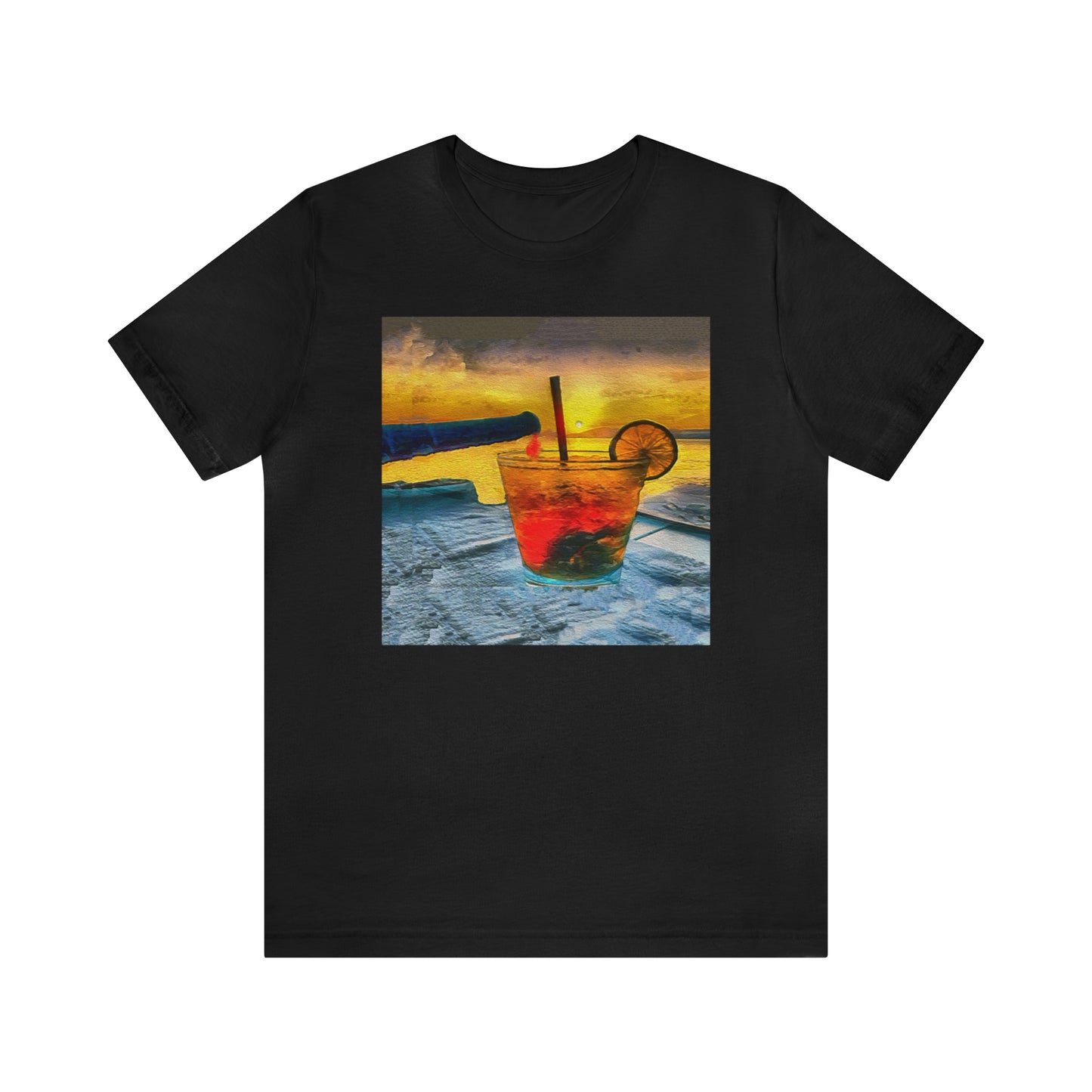 Happy Hour on Sifnos (Greece) - - Classic Jersey Short Sleeve Tee