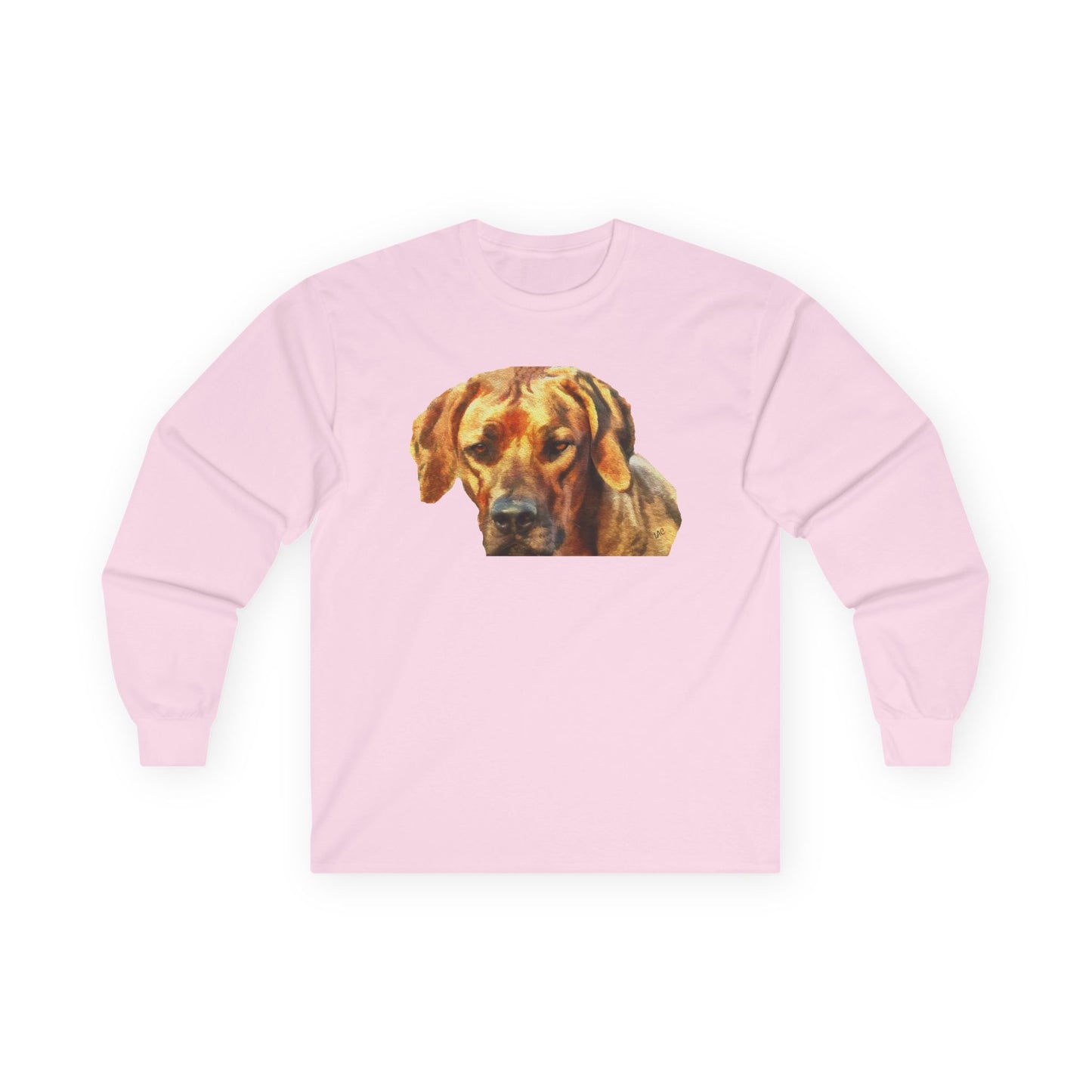 Rhodesian Ridgeback 'Zulu' Unisex Cotton Long Sleeve Tee