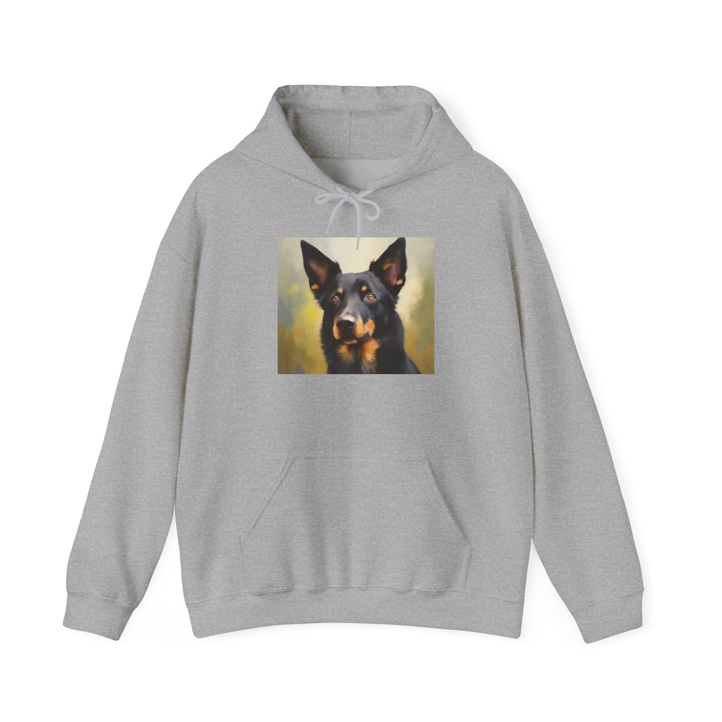 Australian Kelpie Unisex 50/50 Hooded Sweatshirt