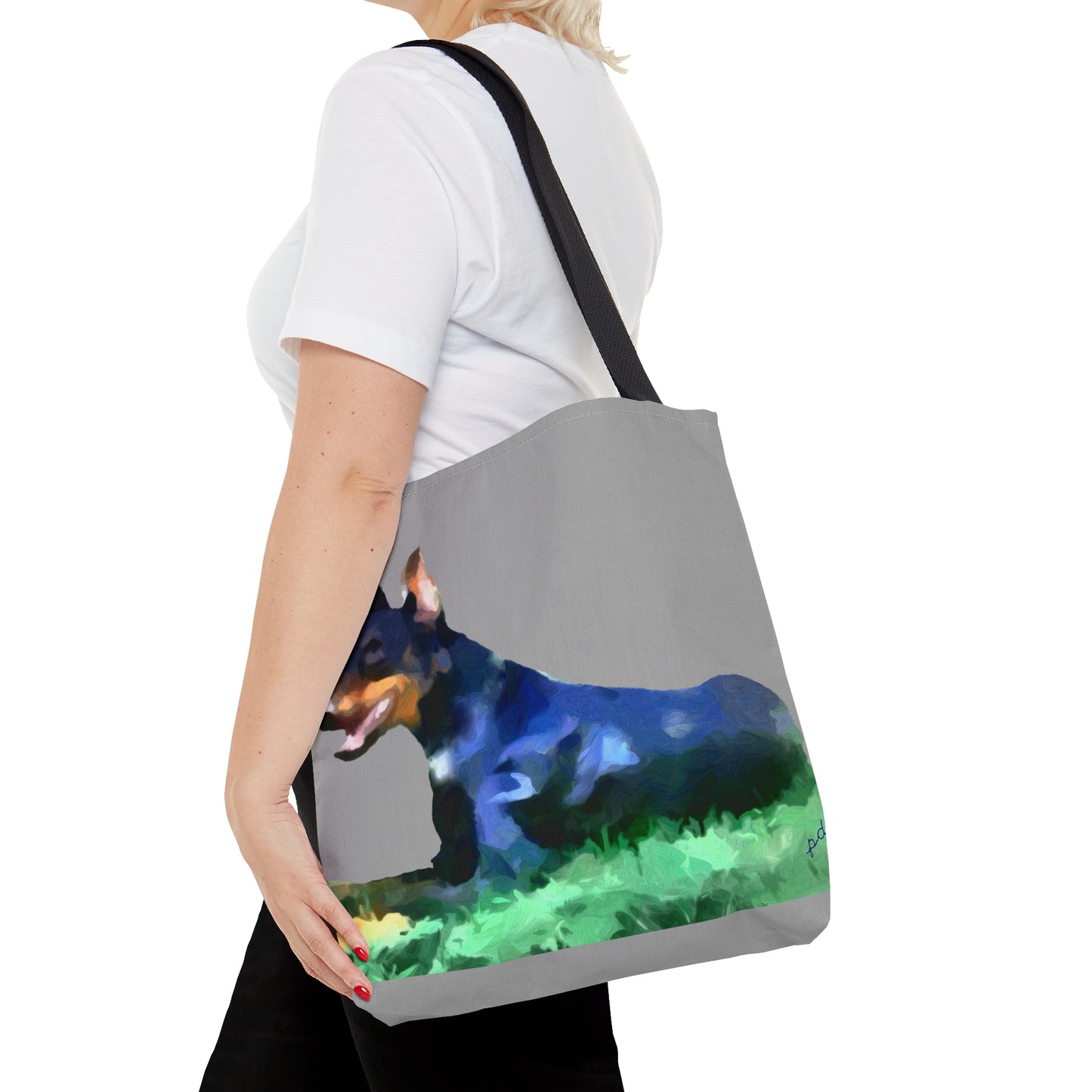 Doberman Pinscher 'Lina' Tote Bag