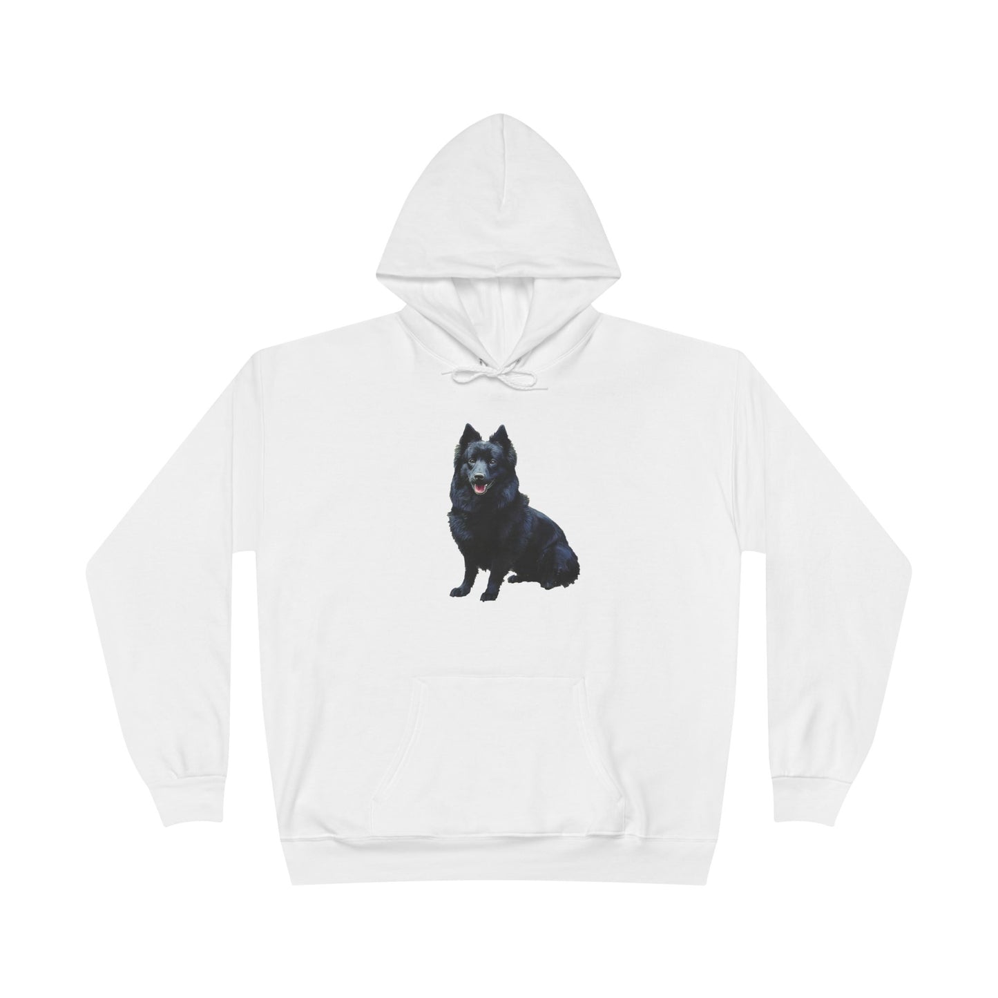 Schipperke Unisex Dog Lover Fleece Lined Hoodie