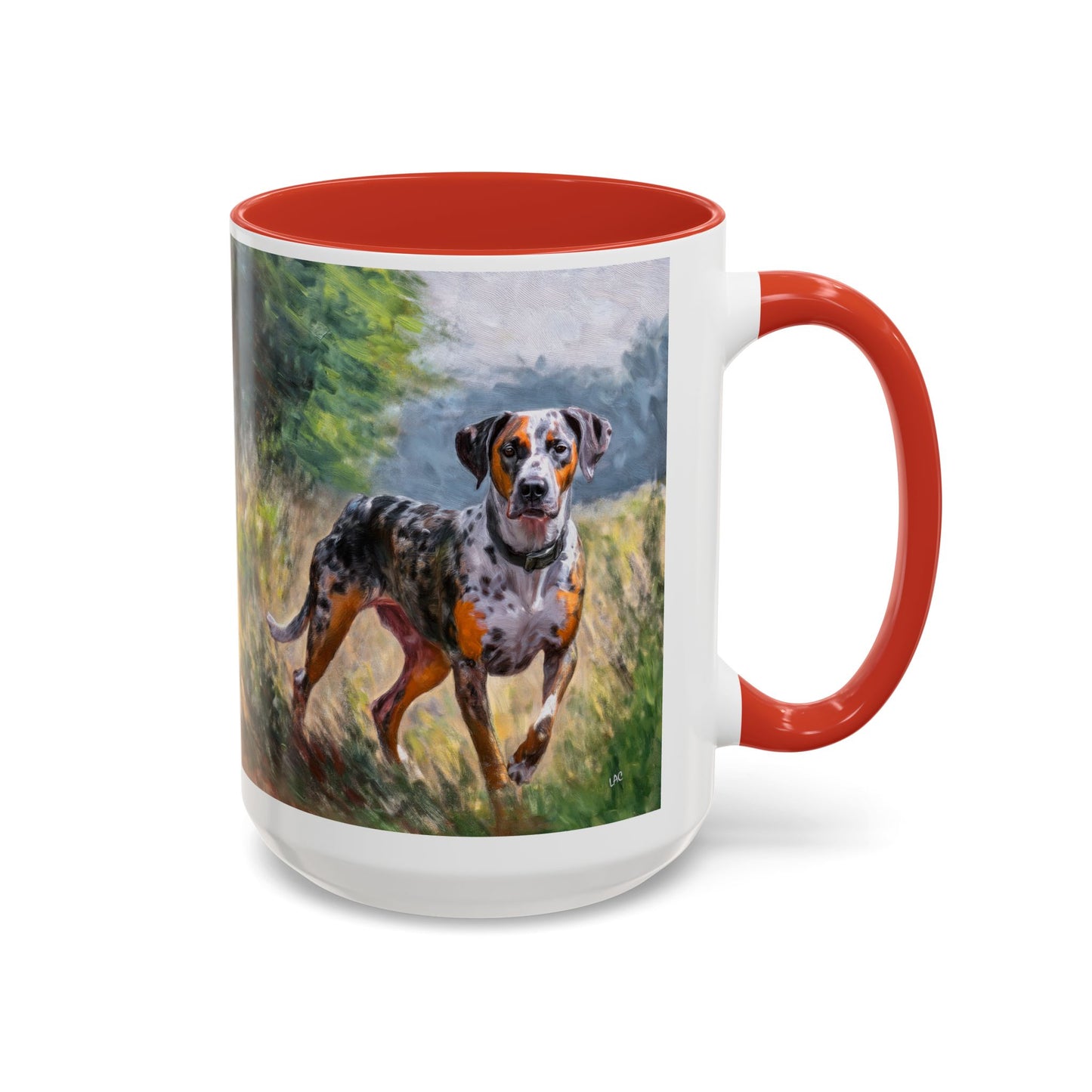 Catahoula Ceramic Accent Coffee Mug