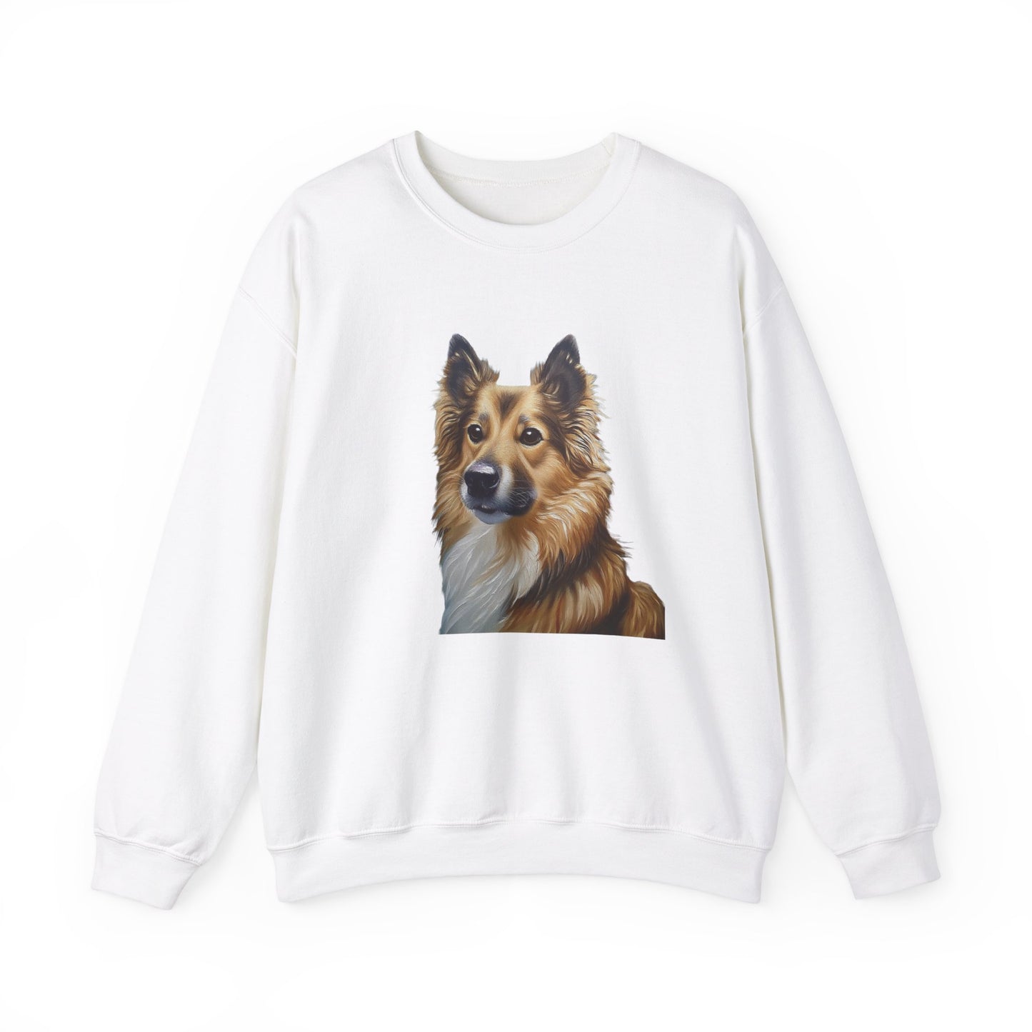 Icelandic Sheepdog Unisex 50/50 Crewneck Sweatshirt