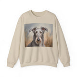 Scottish Deerhound 50/50 Crewneck Sweatshirt