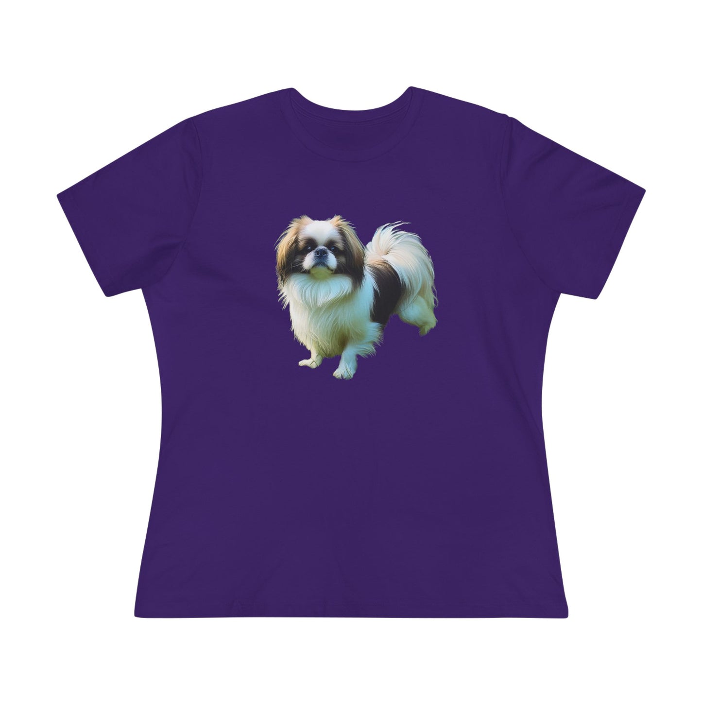 Japanese Chin - Women's Relaxed Cotton Tee