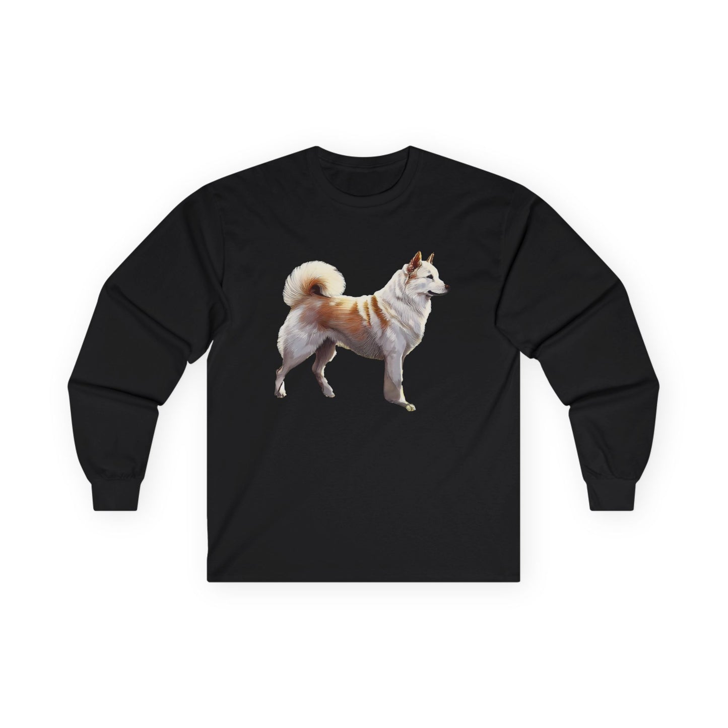 Kishu Ken Unisex Classic Cotton Long Sleeve Tee