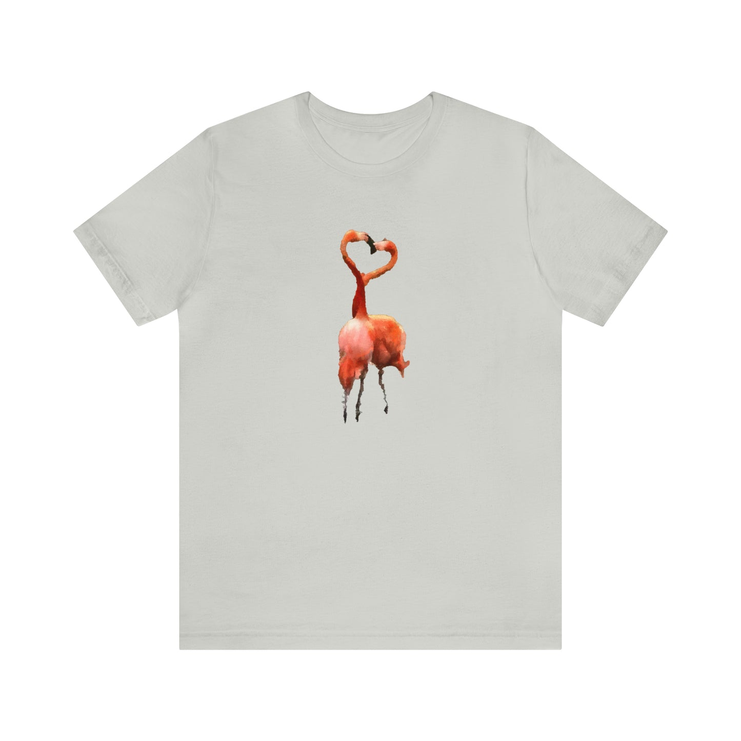 Flamingo 'Love Birds' - Classic Jersey Short Sleeve Tee