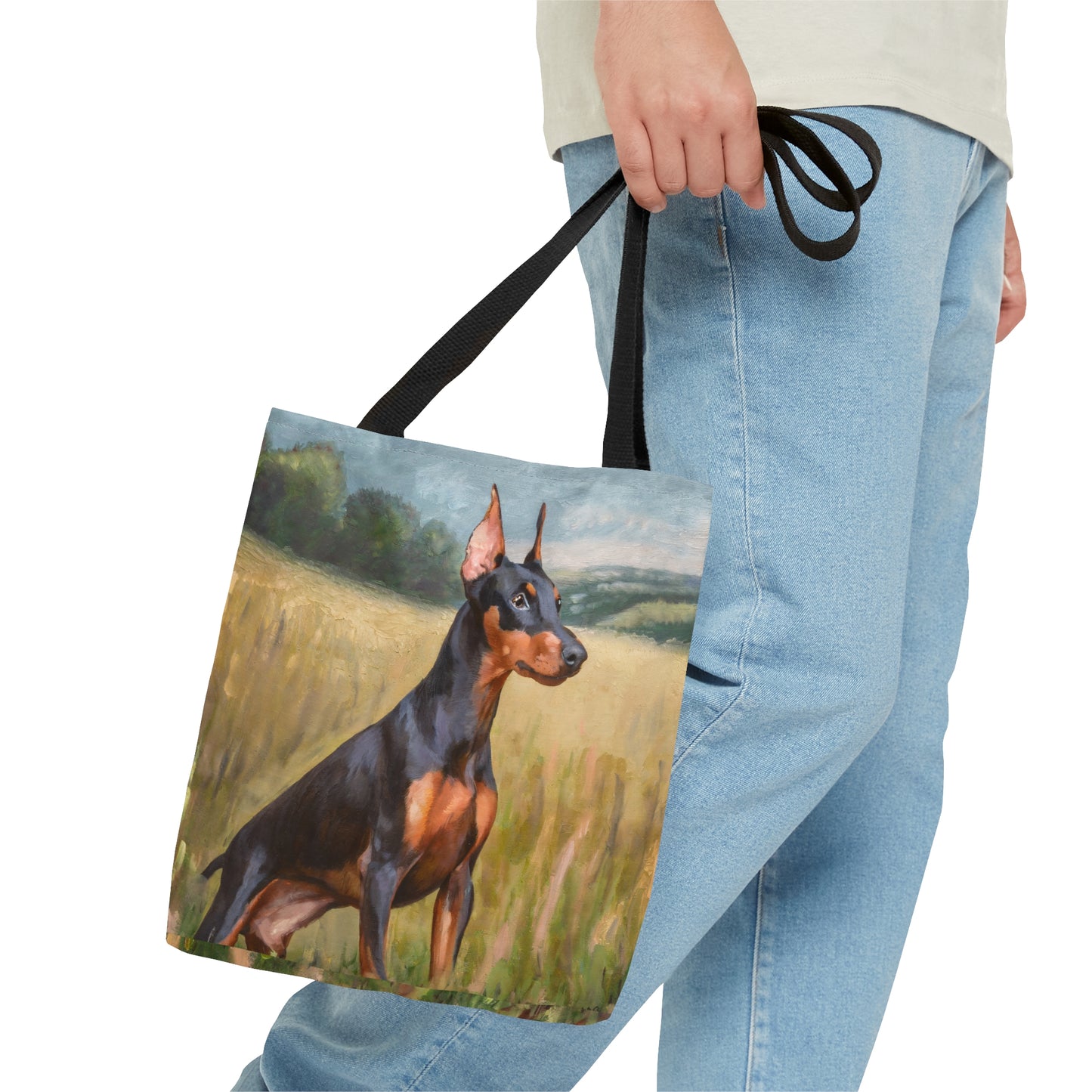 German Pinscher All-Over Print Tote Bag