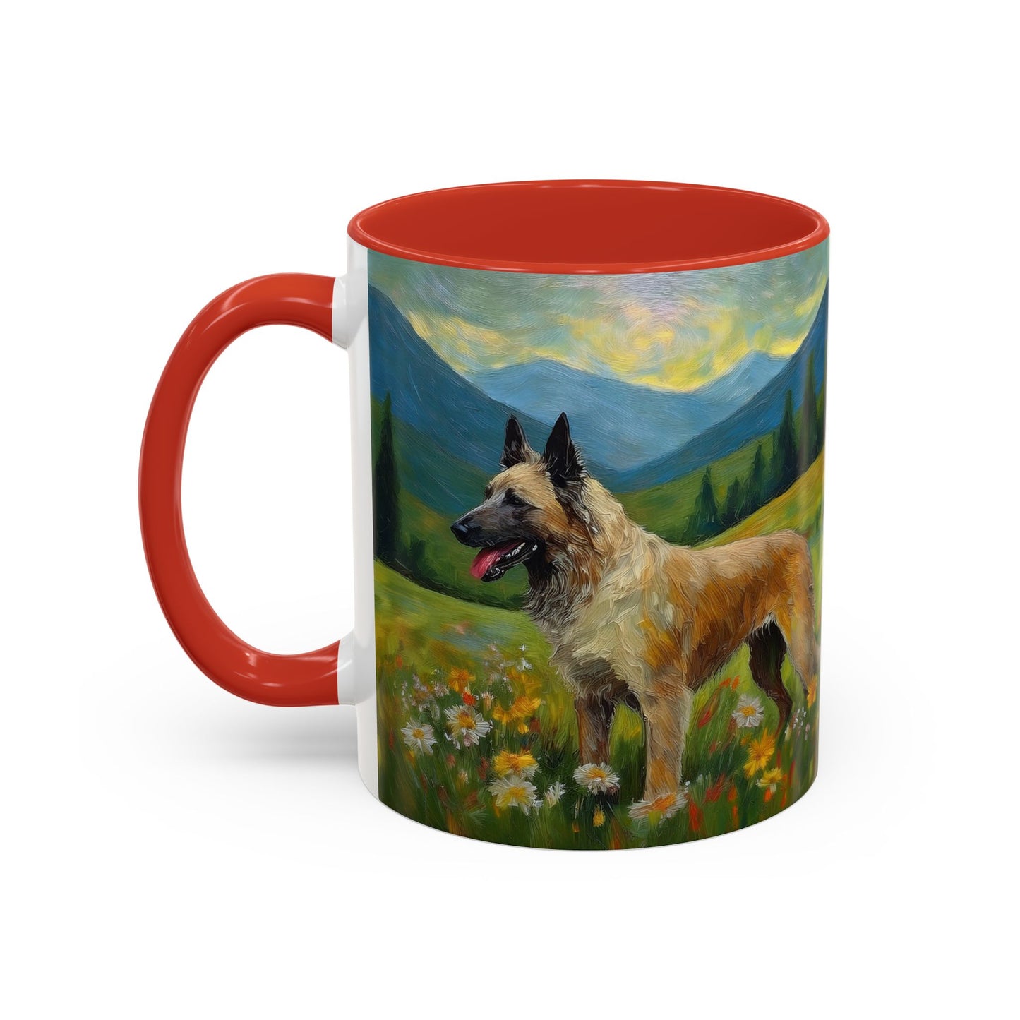 Belgian Laekenois Artistic Accent Mug