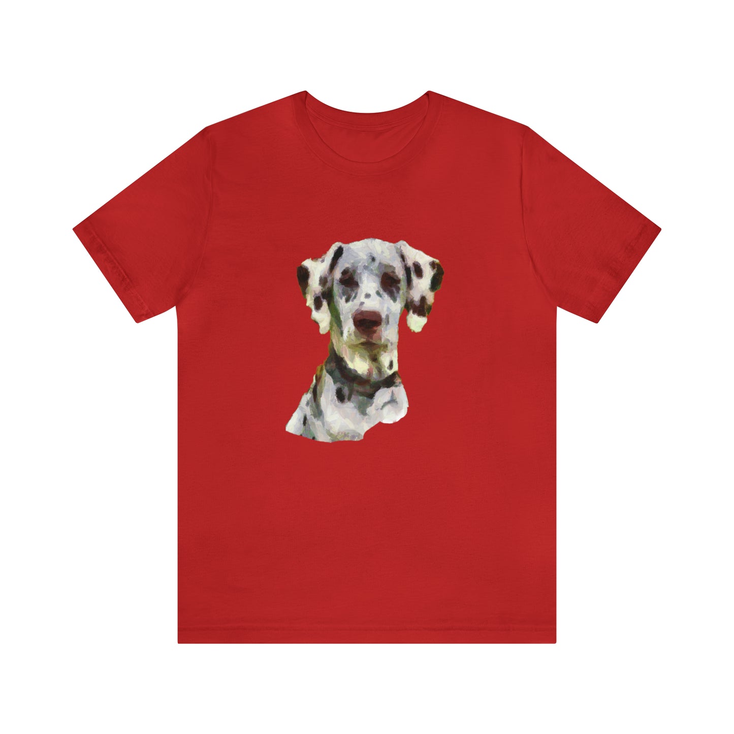 Dalmatian 'Impressionistic' - - Classic Jersey Short Sleeve Tee
