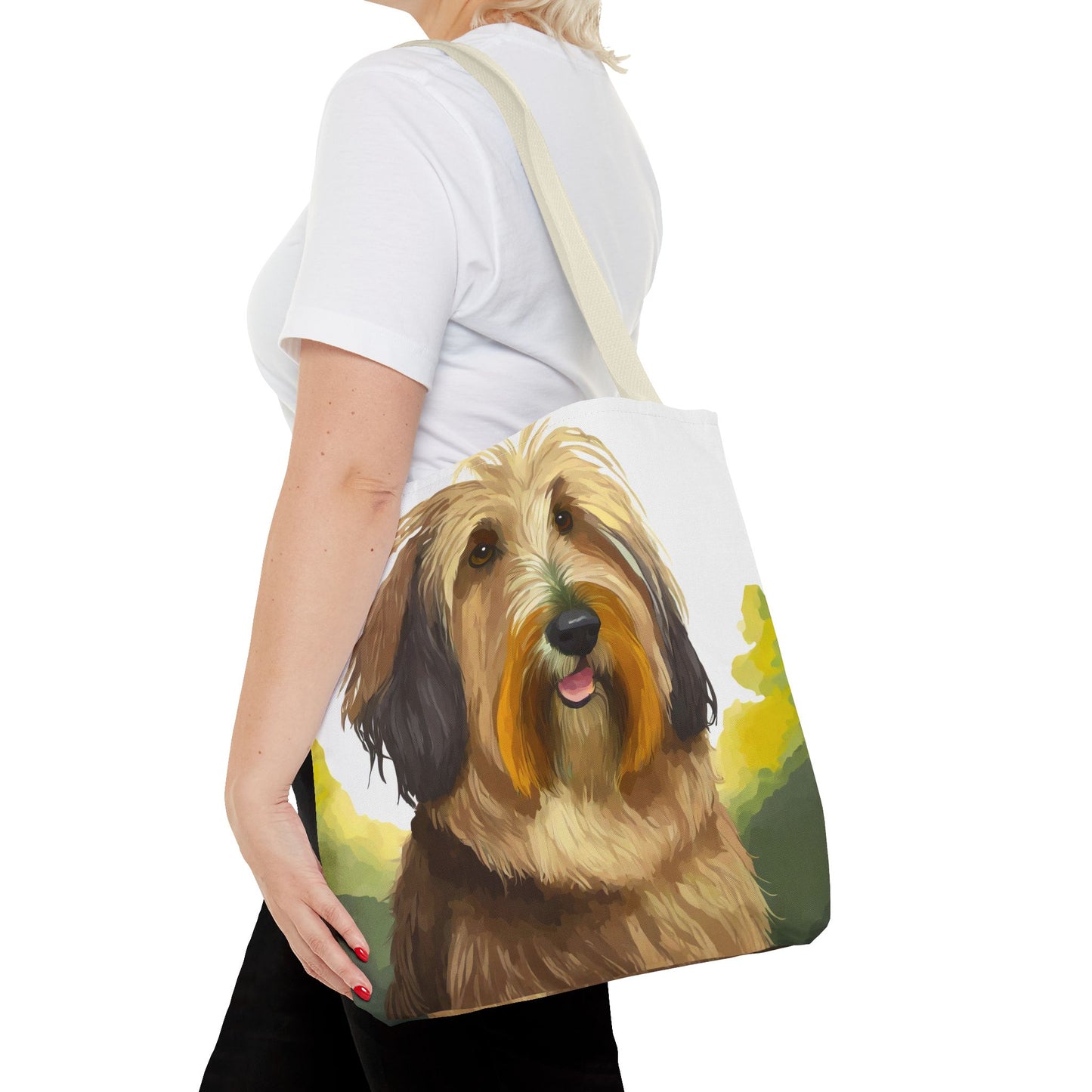 Bergamasco Sheepdog Tote Bag (AOP)