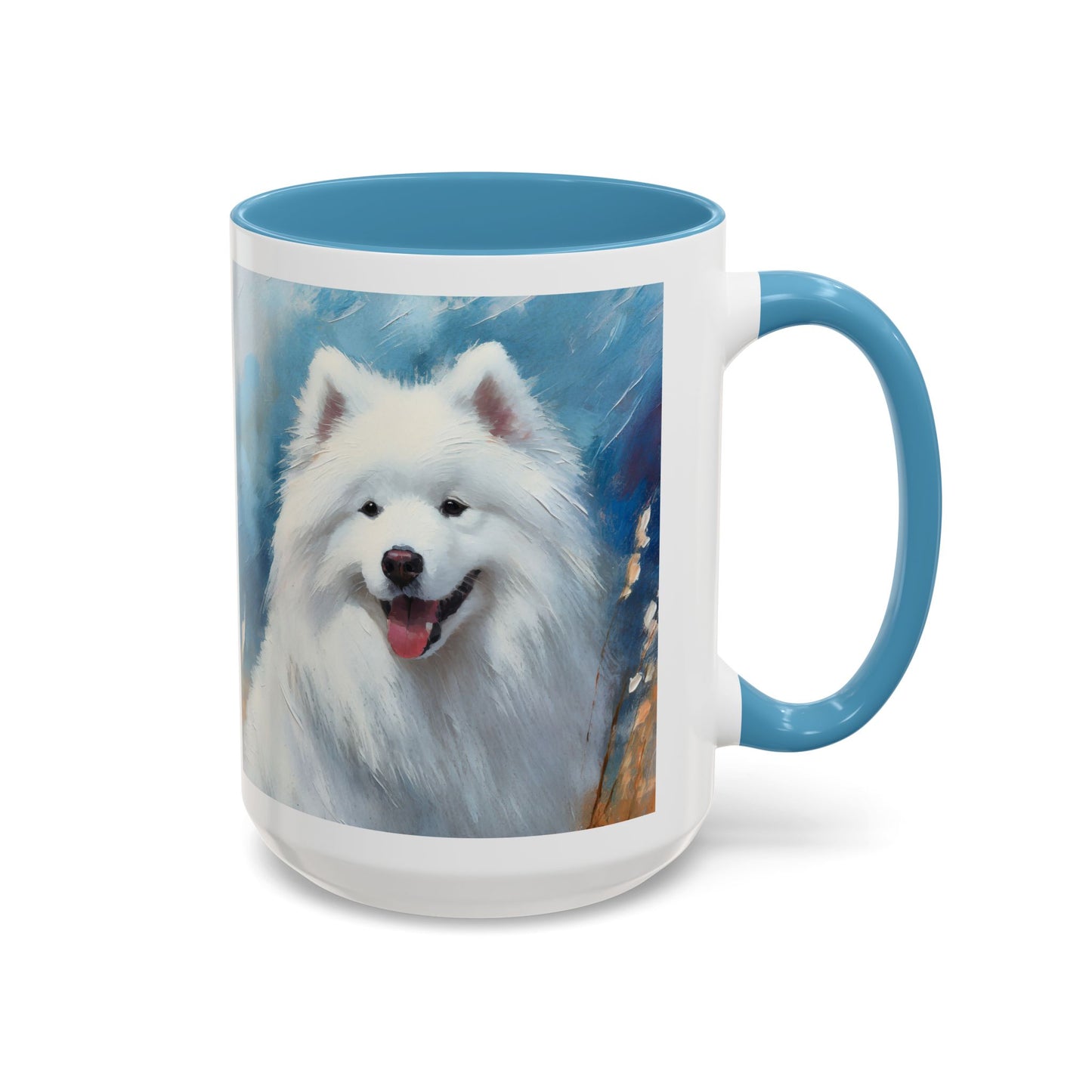 Samoyed Ceramic Accent Mug - 2 Sizes