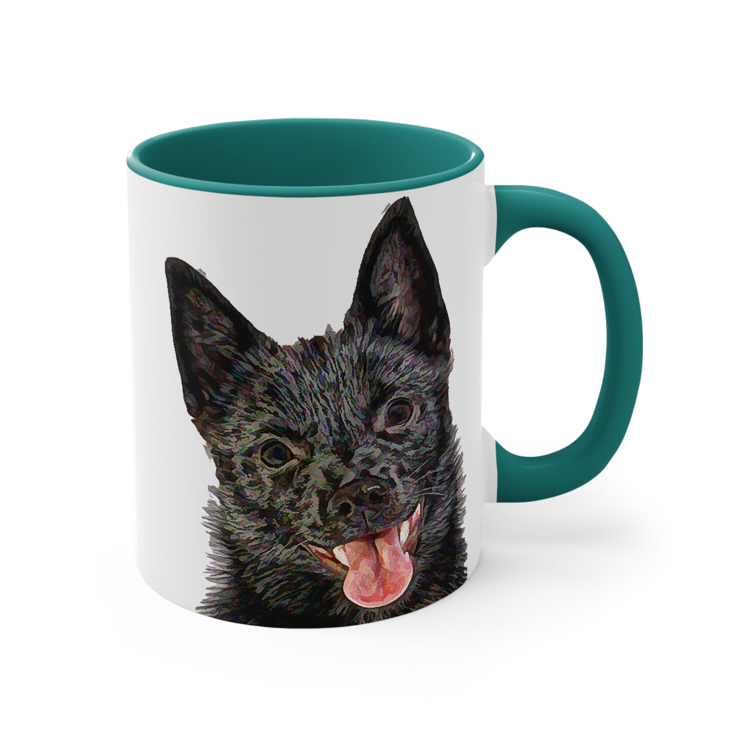 Schipperke Accent Coffee Mug, 11oz