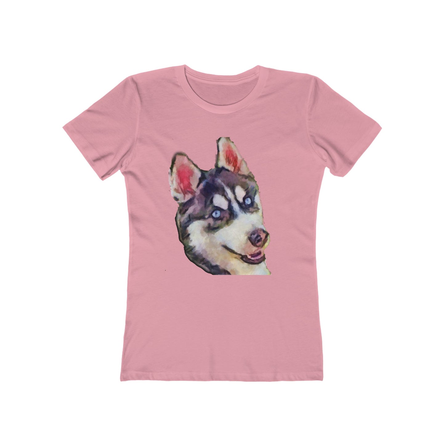 Siberian Husky 'Iditarod' Women's Slim Fit T-Shirt
