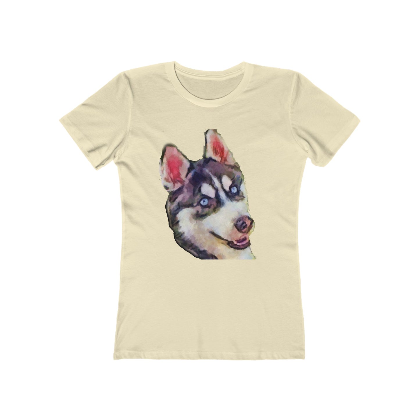 Siberian Husky 'Iditarod' Women's Slim Fit T-Shirt