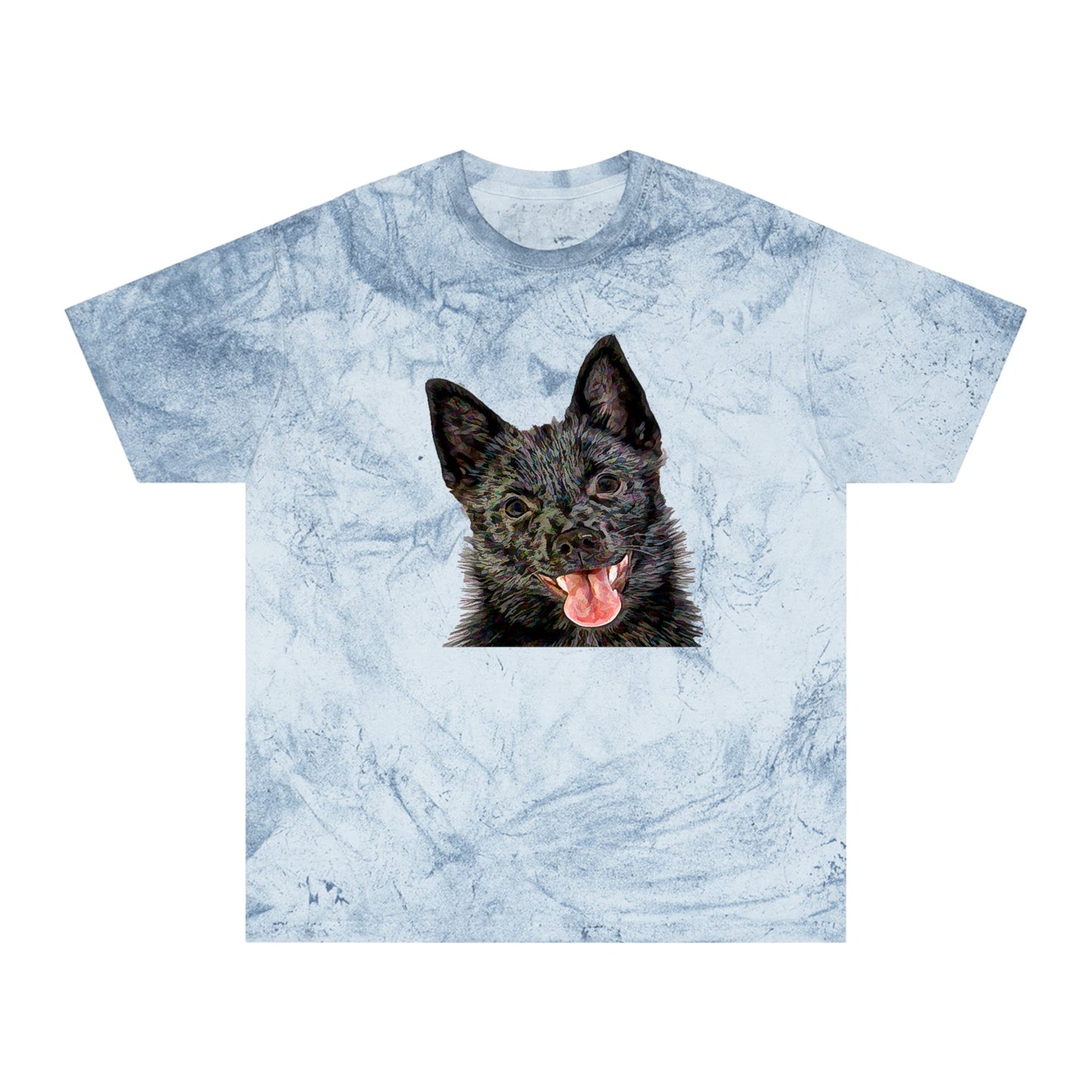 Schipperke Unisex Cotton Color Blast T-Shirt