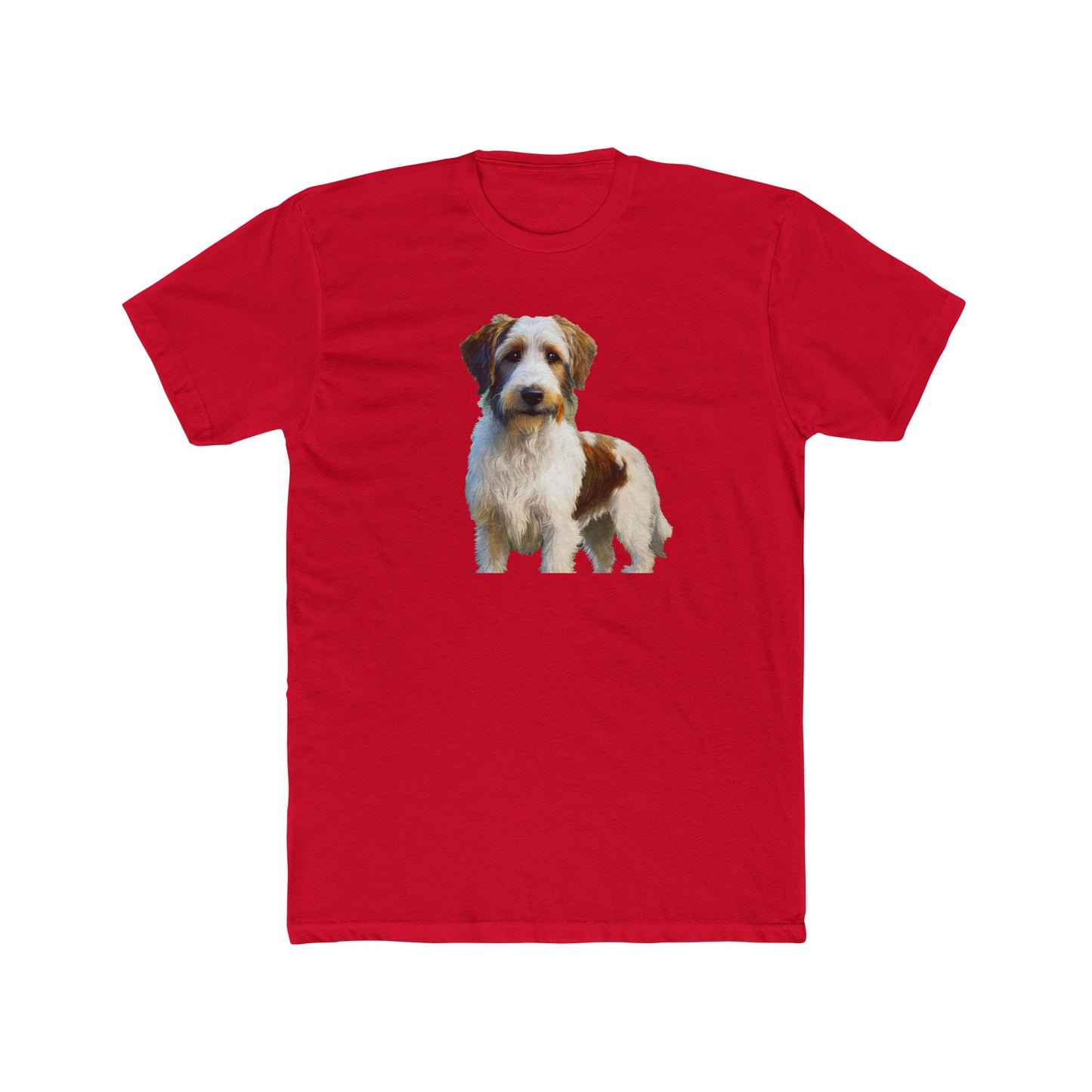 Kromfohrlander Men's Fitted Cotton Crew Tee