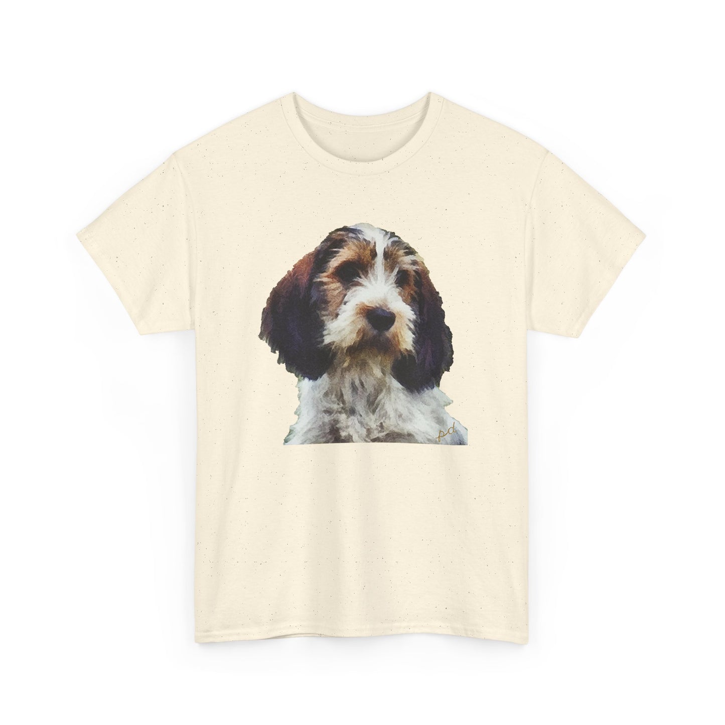 Petit Basset Griffon Unisex Heavy Cotton Tee