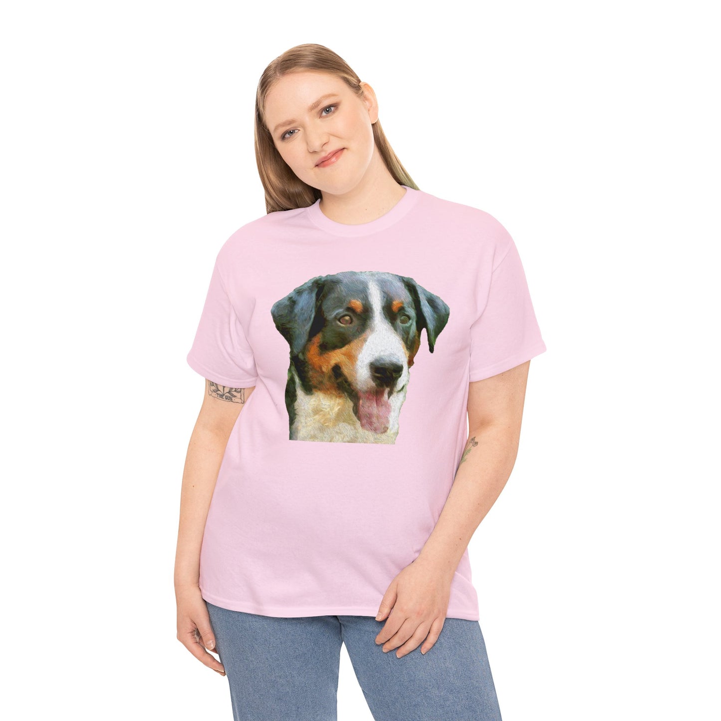 Appenzeller Sennenhund Classic Unisex Heavy Cotton Tee