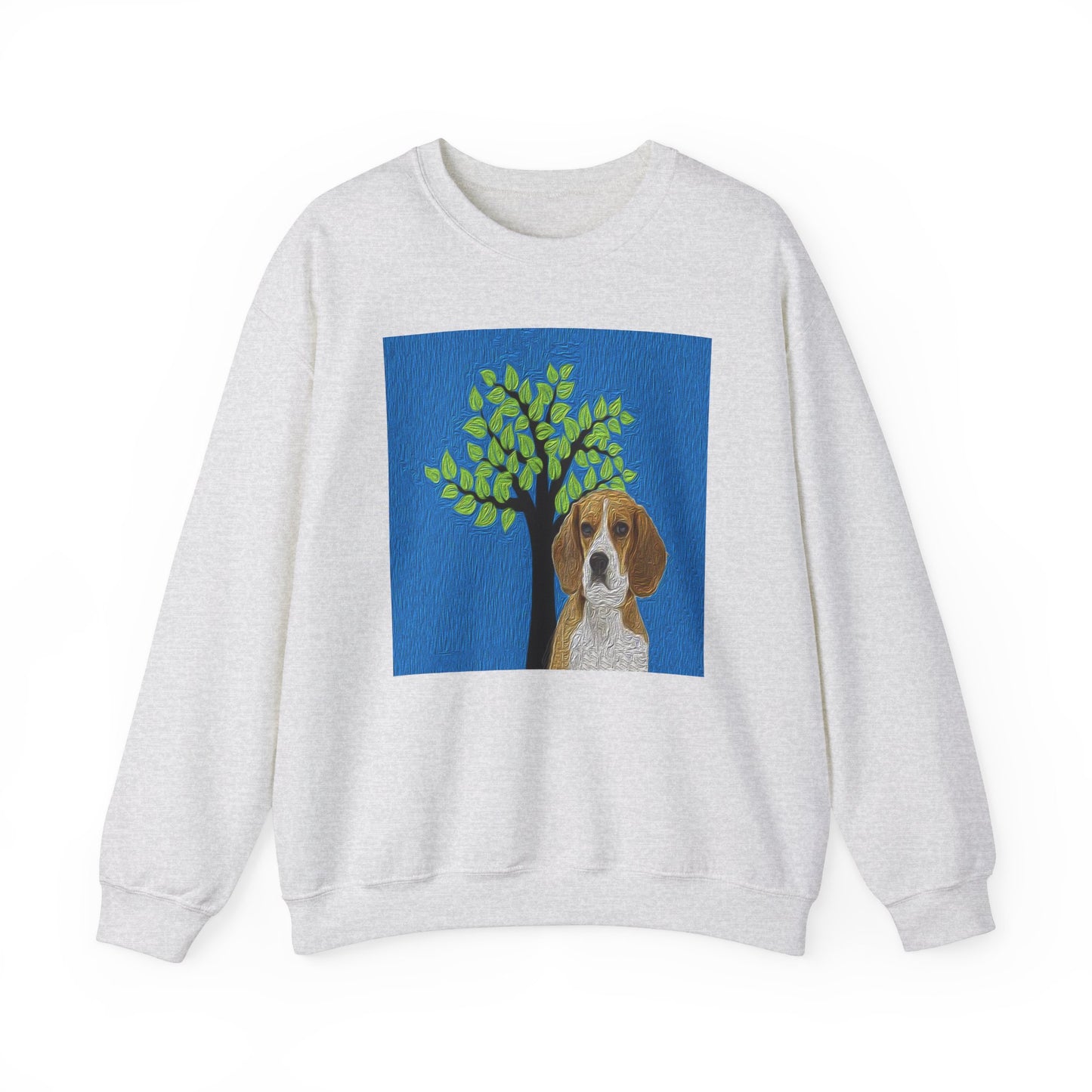 Beagle 'Hopper' Unisex 50/50 Crewneck Sweatshirt