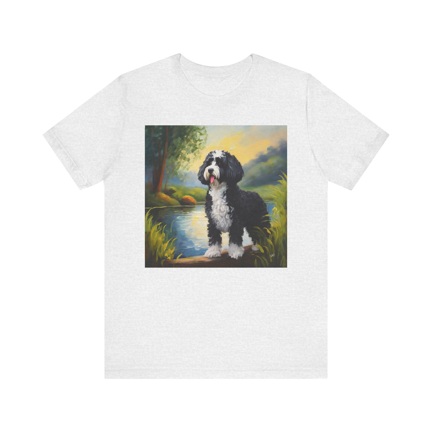 Portuguese Water Dog Unisex Jersey Short Sleeve Tee