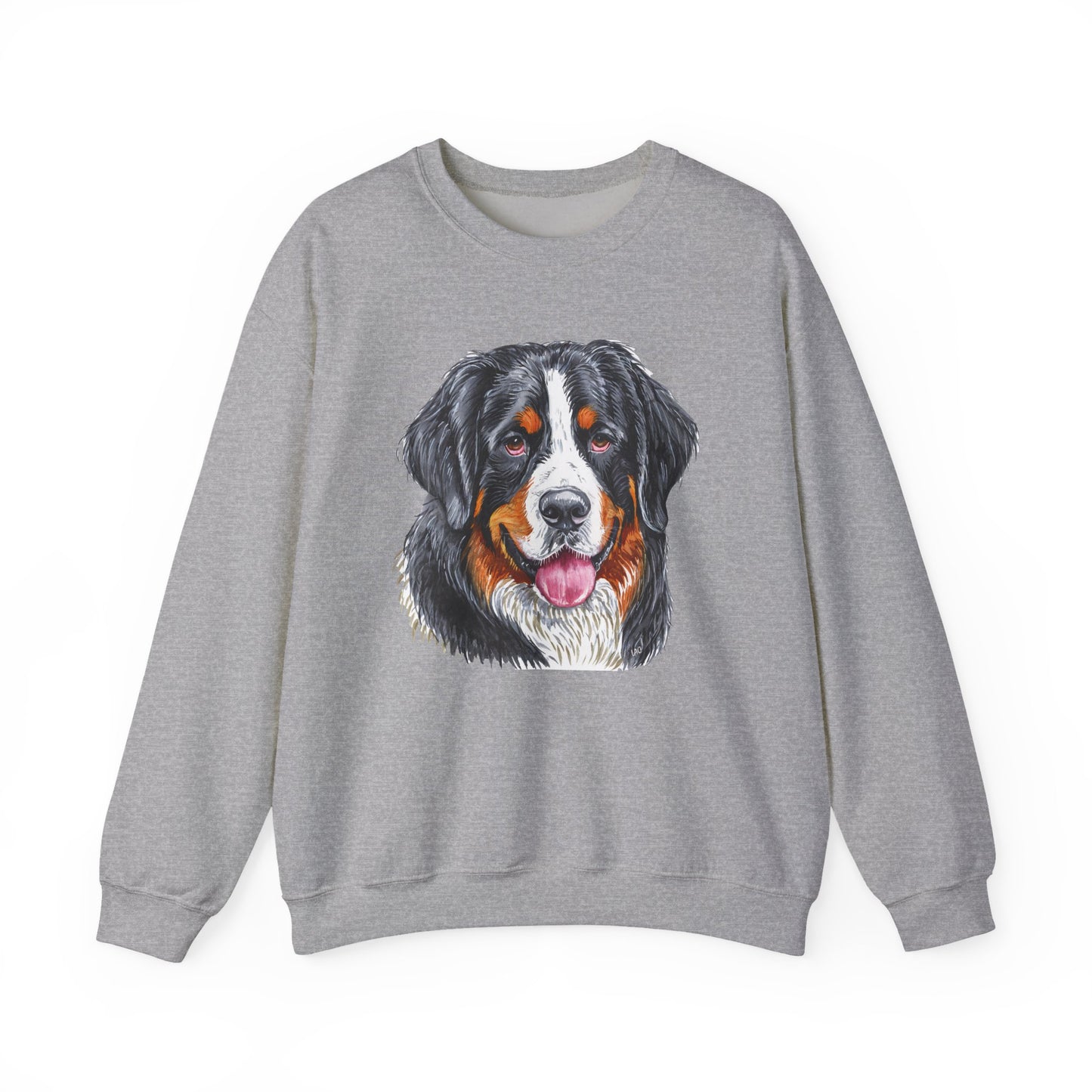 Bernese Mountain Dog #2 Unisex 50/50 Crewneck Sweatshirt