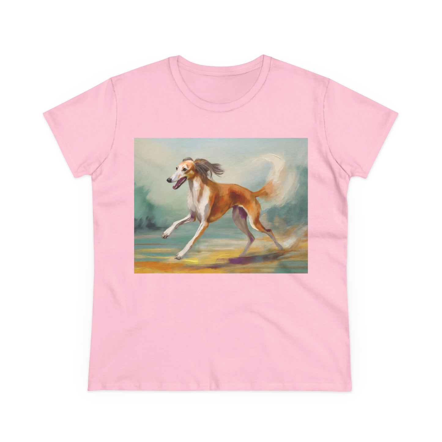 Saluki Women's Midweight Cotton Tee