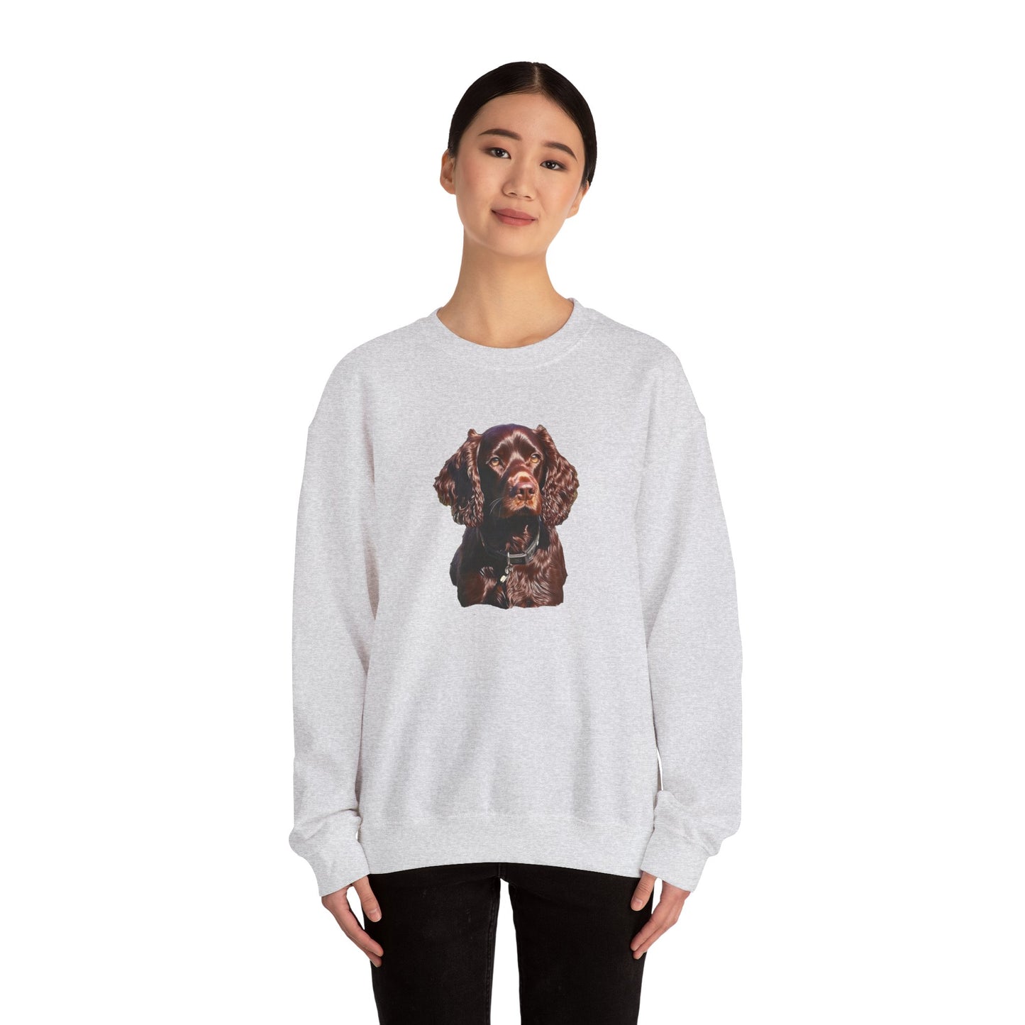 Boykin Spaniel -- Unisex 50/50 Crewneck Sweatshirt