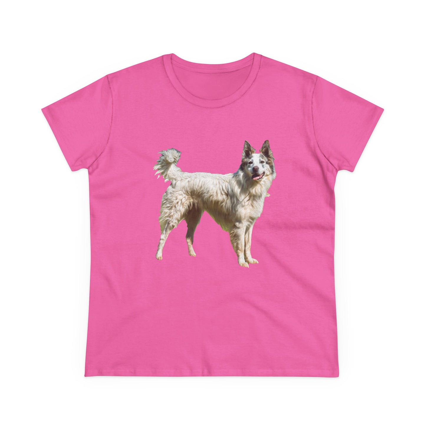 Pyrenean Shepherd Women's Midweight Cotton Tee