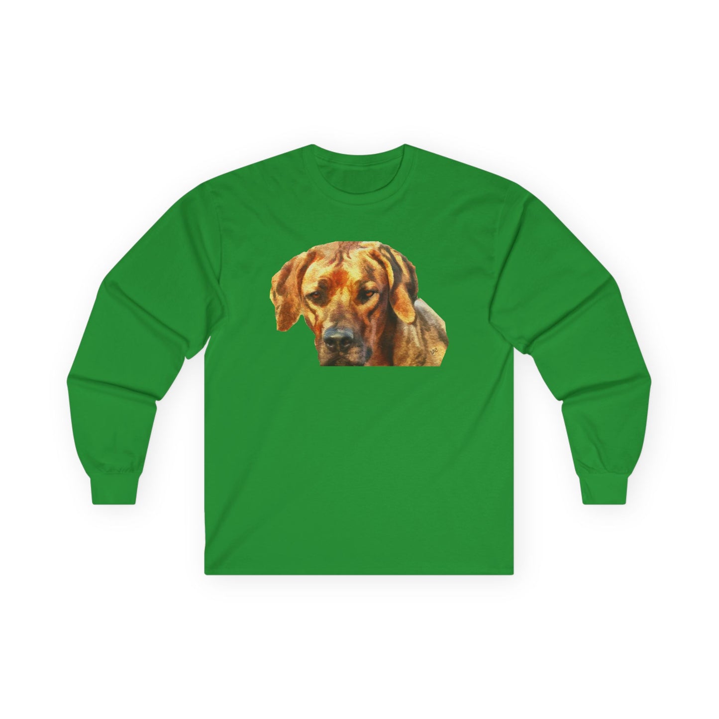 Rhodesian Ridgeback 'Zulu' Unisex Cotton Long Sleeve Tee