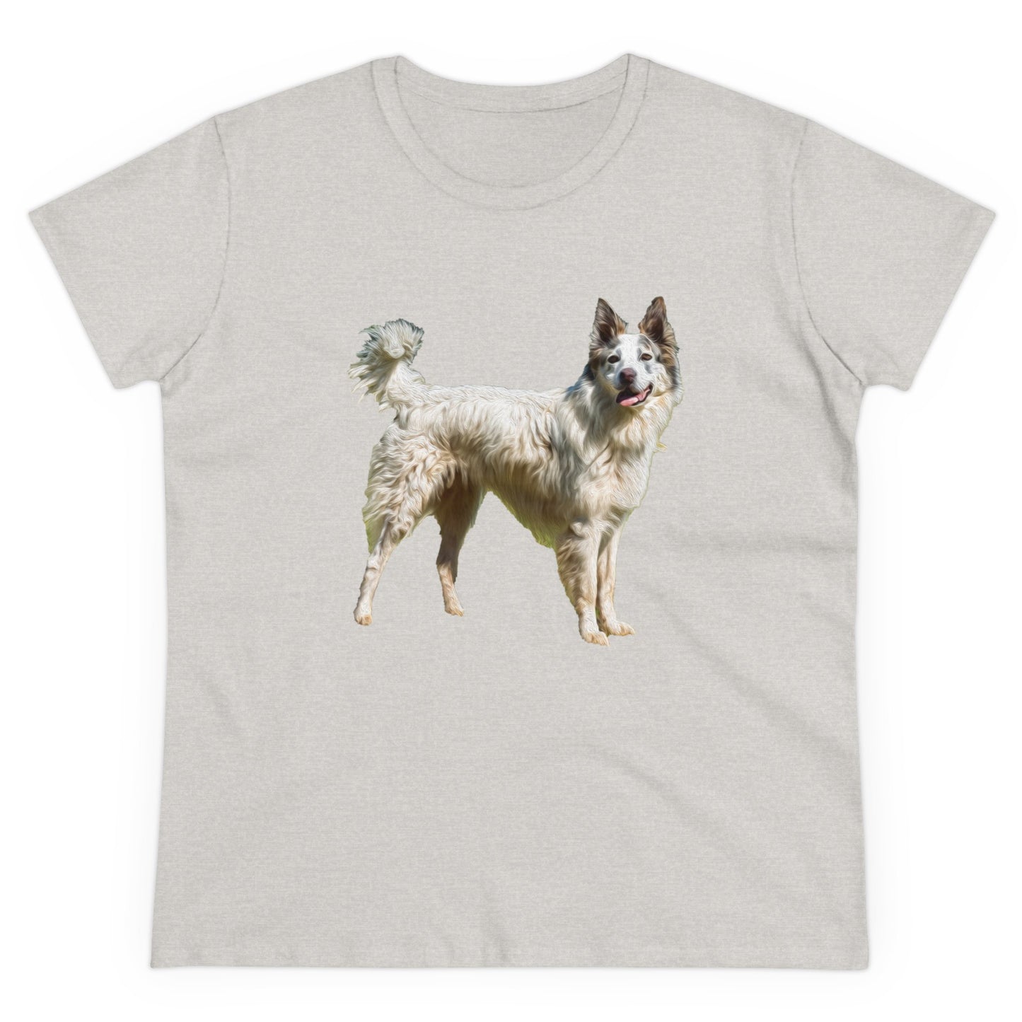 Pyrenean Shepherd Women's Midweight Cotton Tee