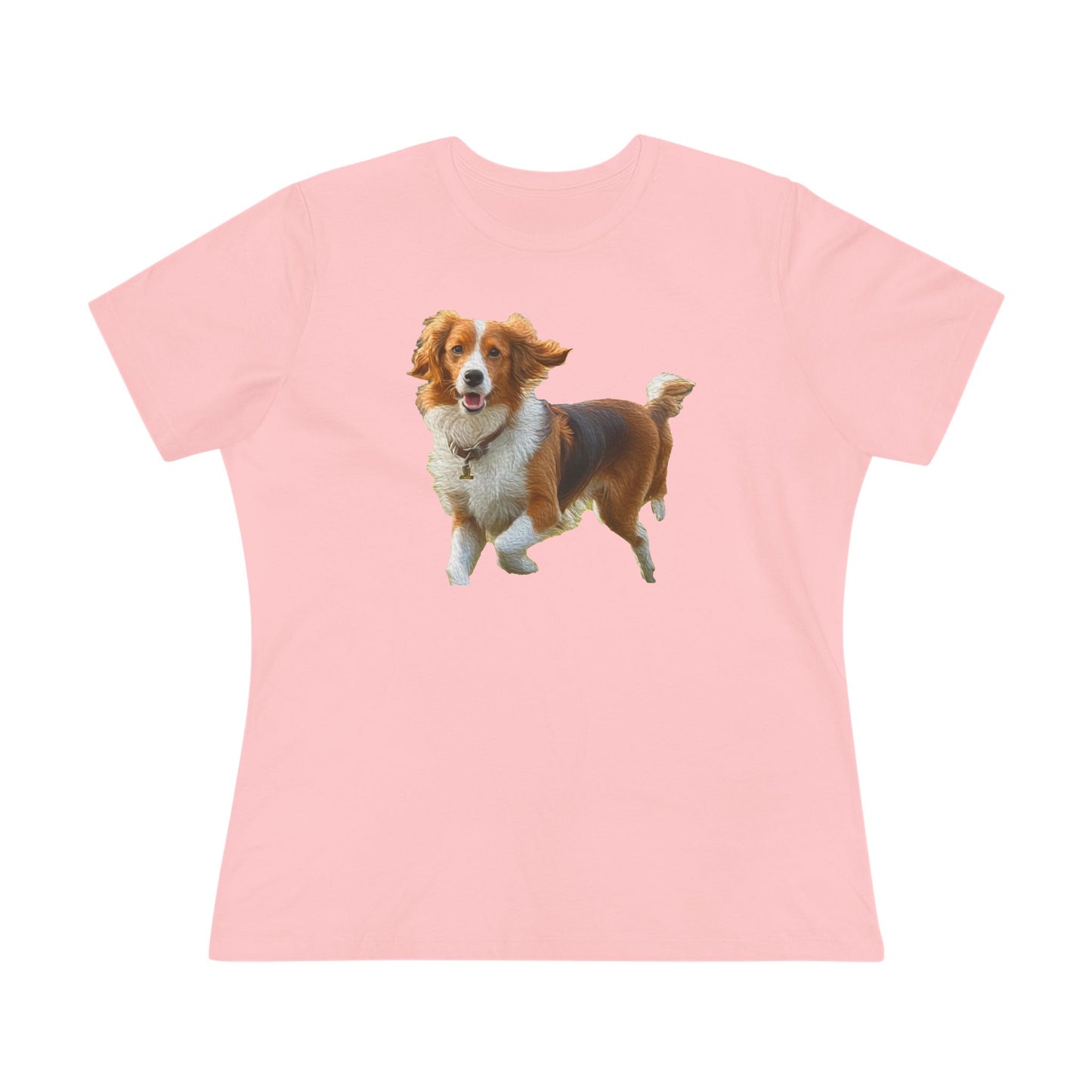 Nederlandse Kooikerhondje - Women's Relaxed Fit Cotton Tee