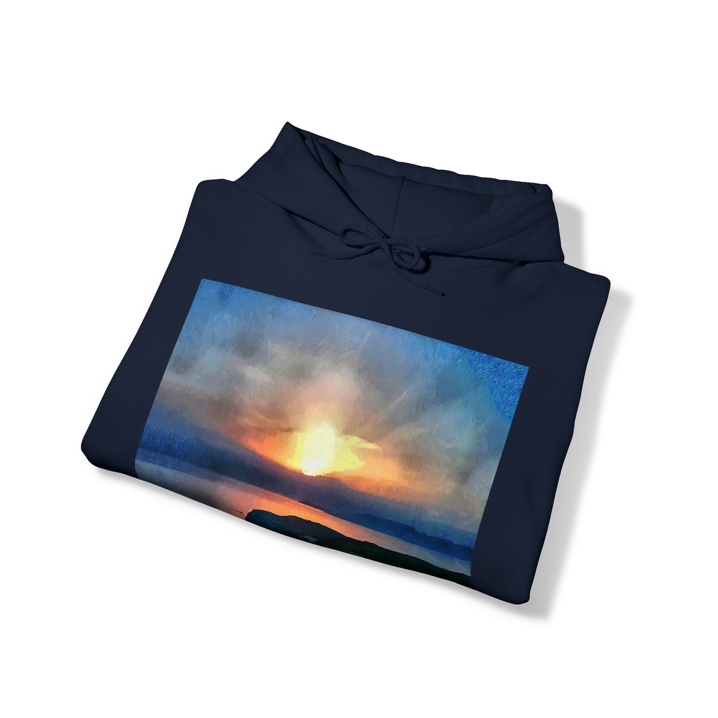 Sifnos Sunset (Greece) Unisex 50-50 Hoodie