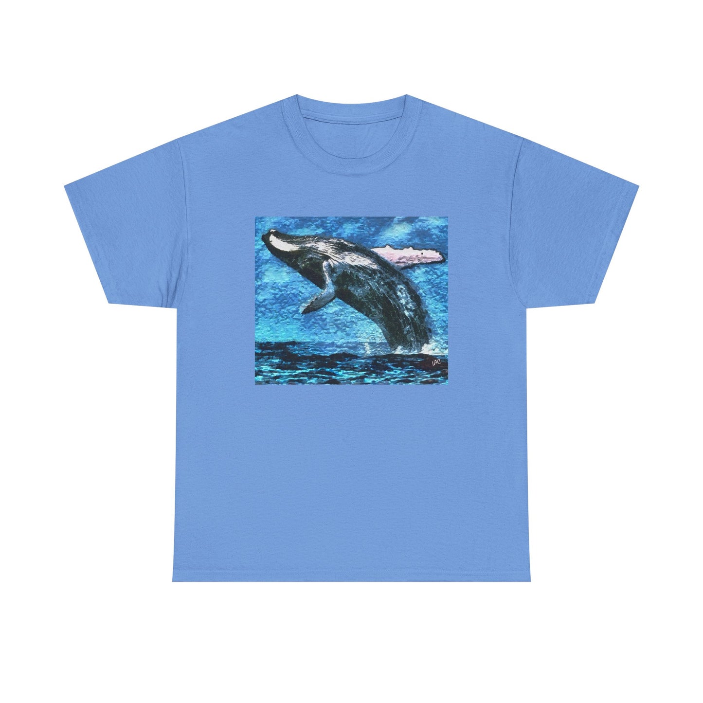 Humpback Whale Unisex Heavy Cotton Tee