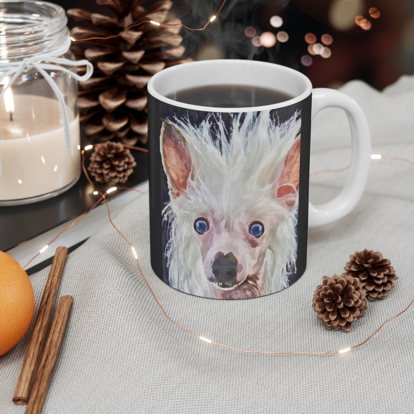Chinese Crested - Ceramic Mug 11oz