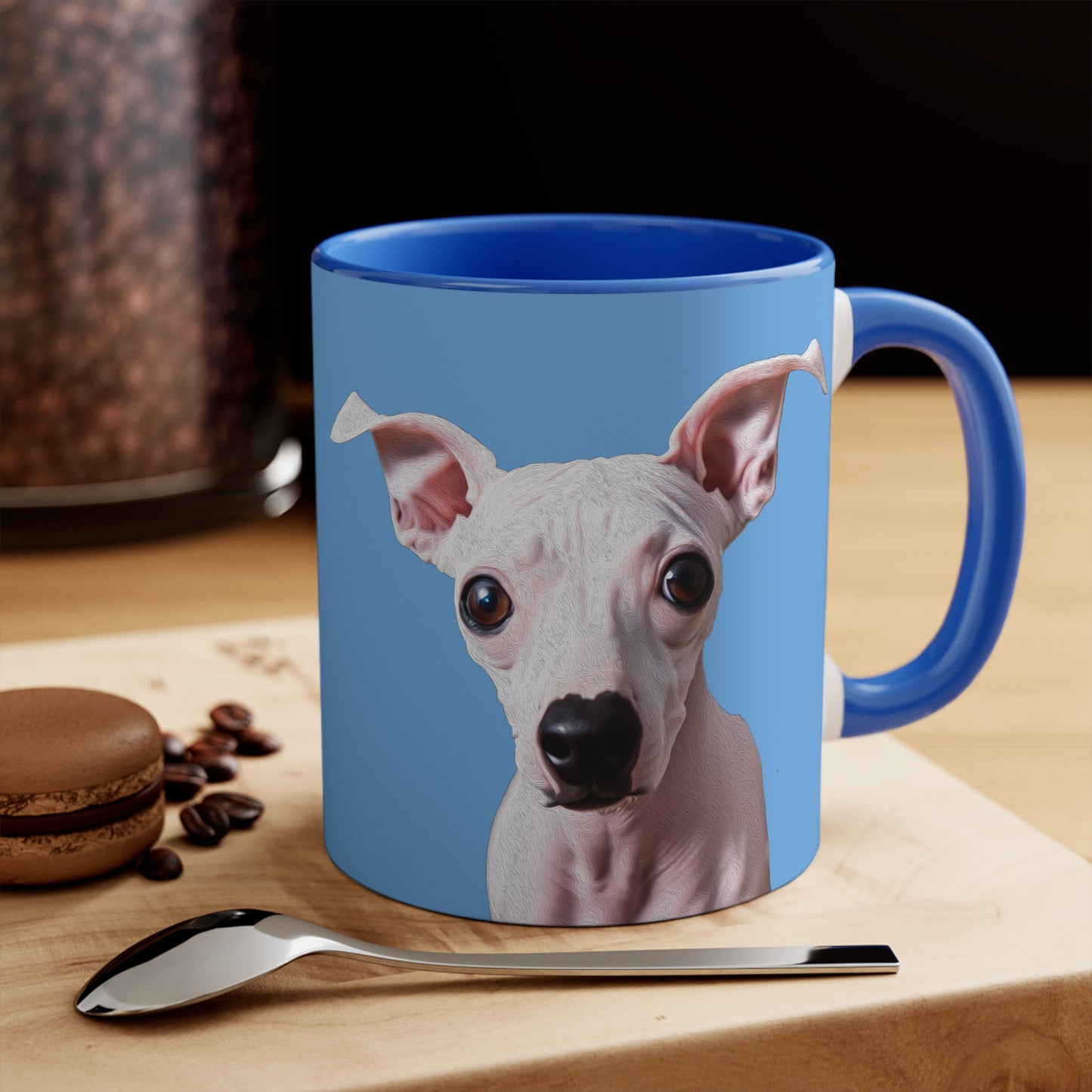Charming American Hairless Terrier 11oz Ceramic Accent Mug