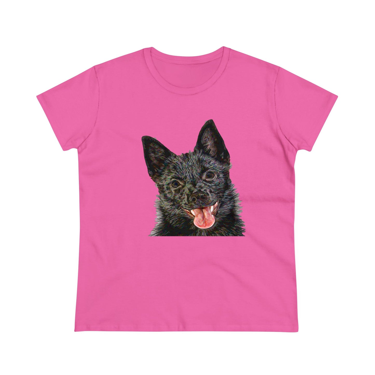 Schipperke Women's Midweight Cotton Tee