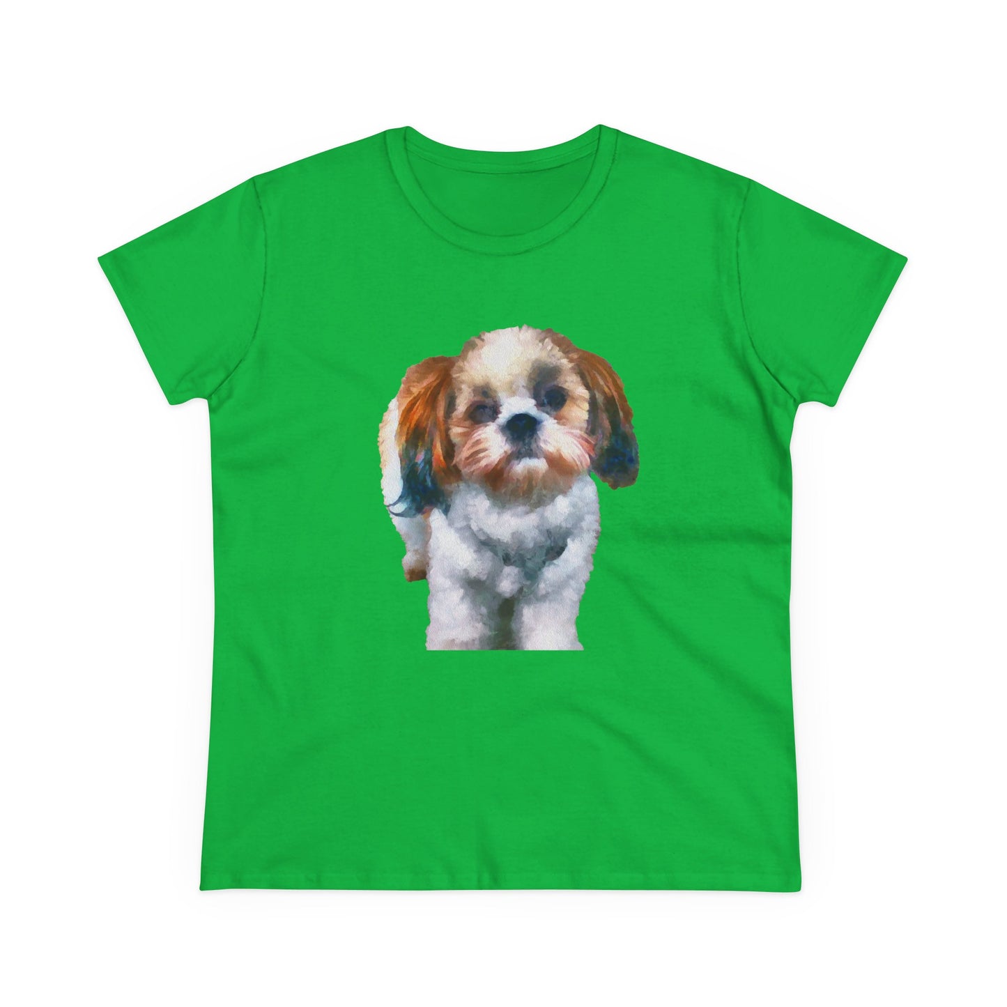 Shih-Tzu Women's Midweight Cotton Tee