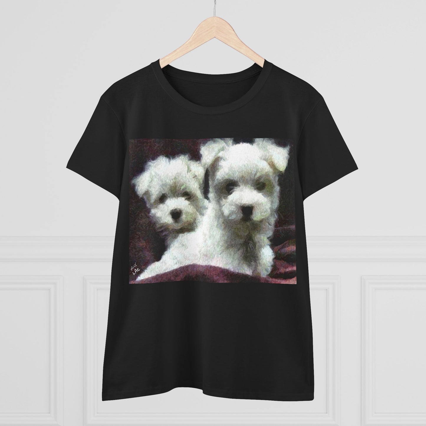 Maltese Women's Midweight Cotton Tee
