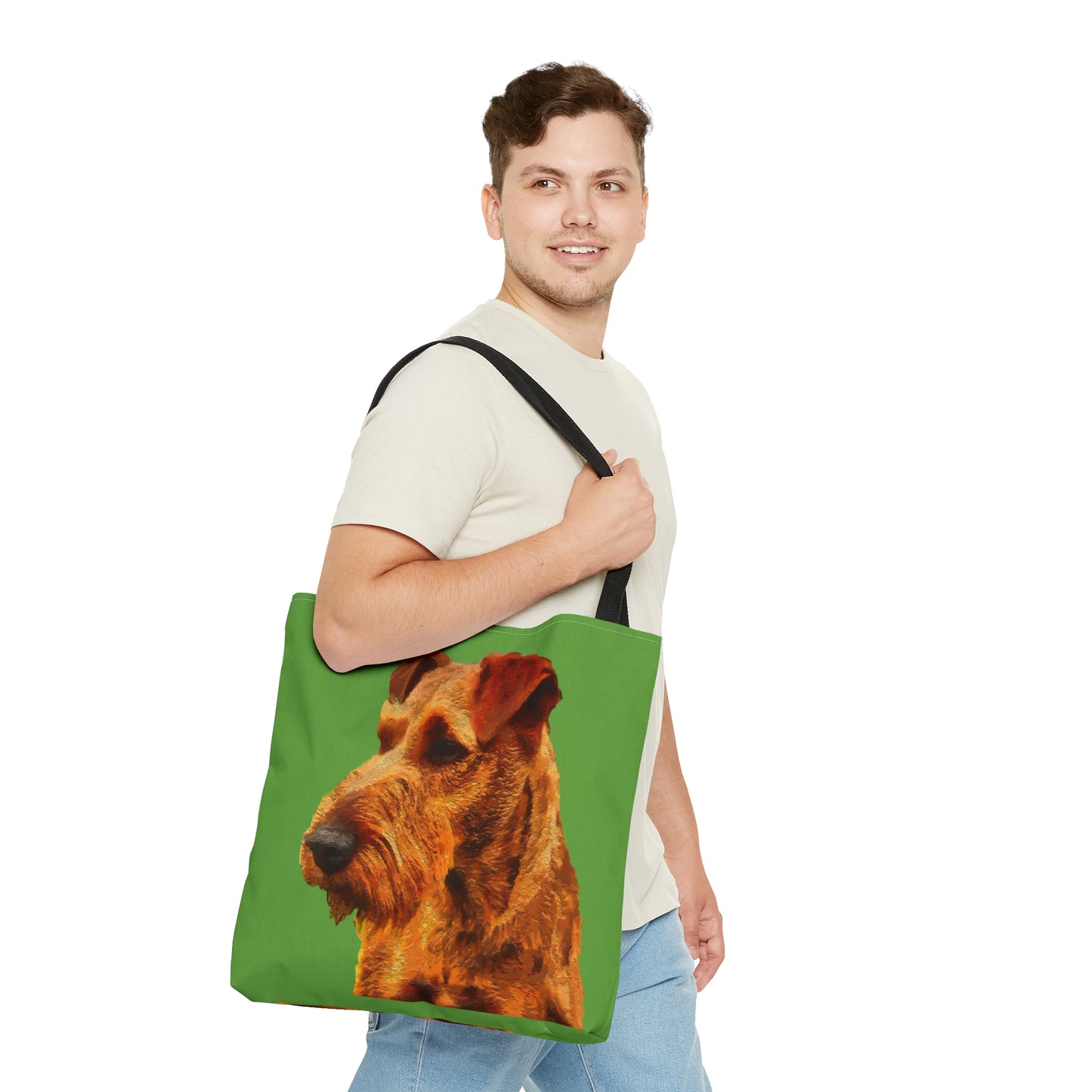 Irish Terrier 'Jocko' Tote Bag