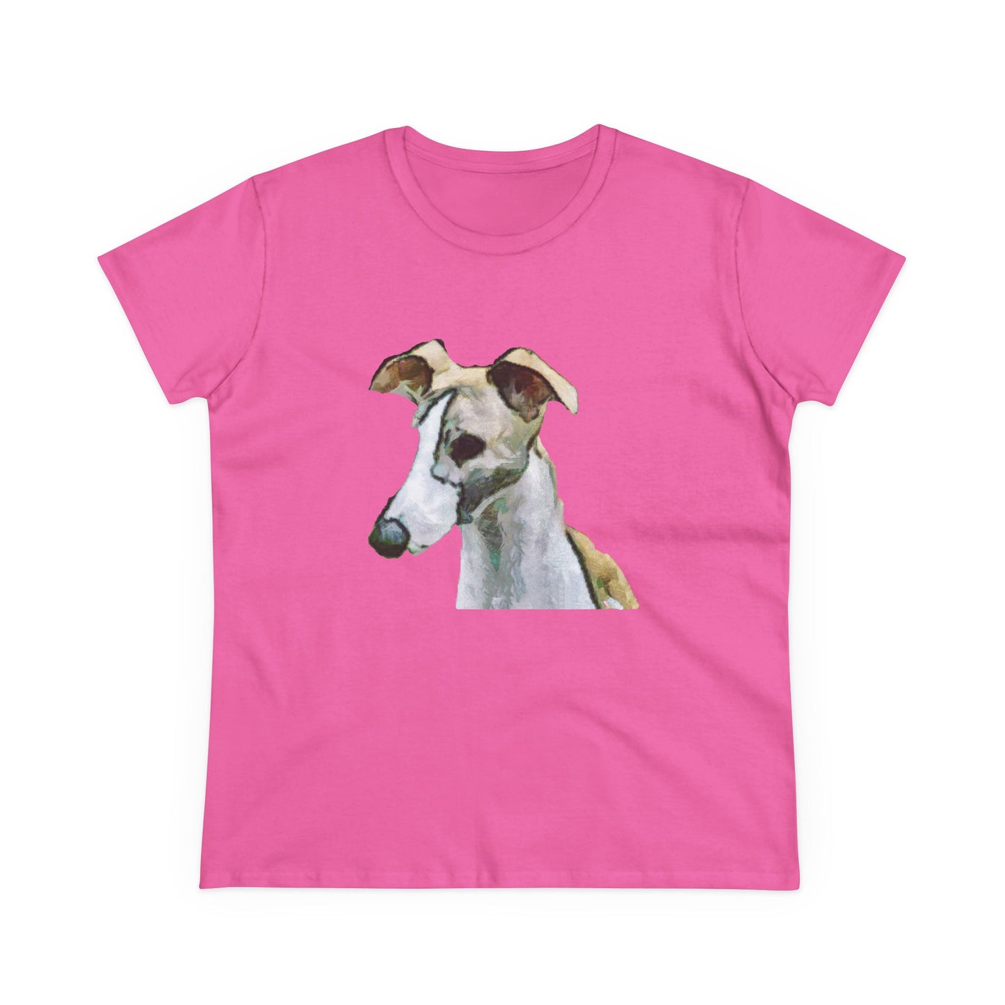 Whippet 'Simba #1' Women's Midweight Cotton Tee