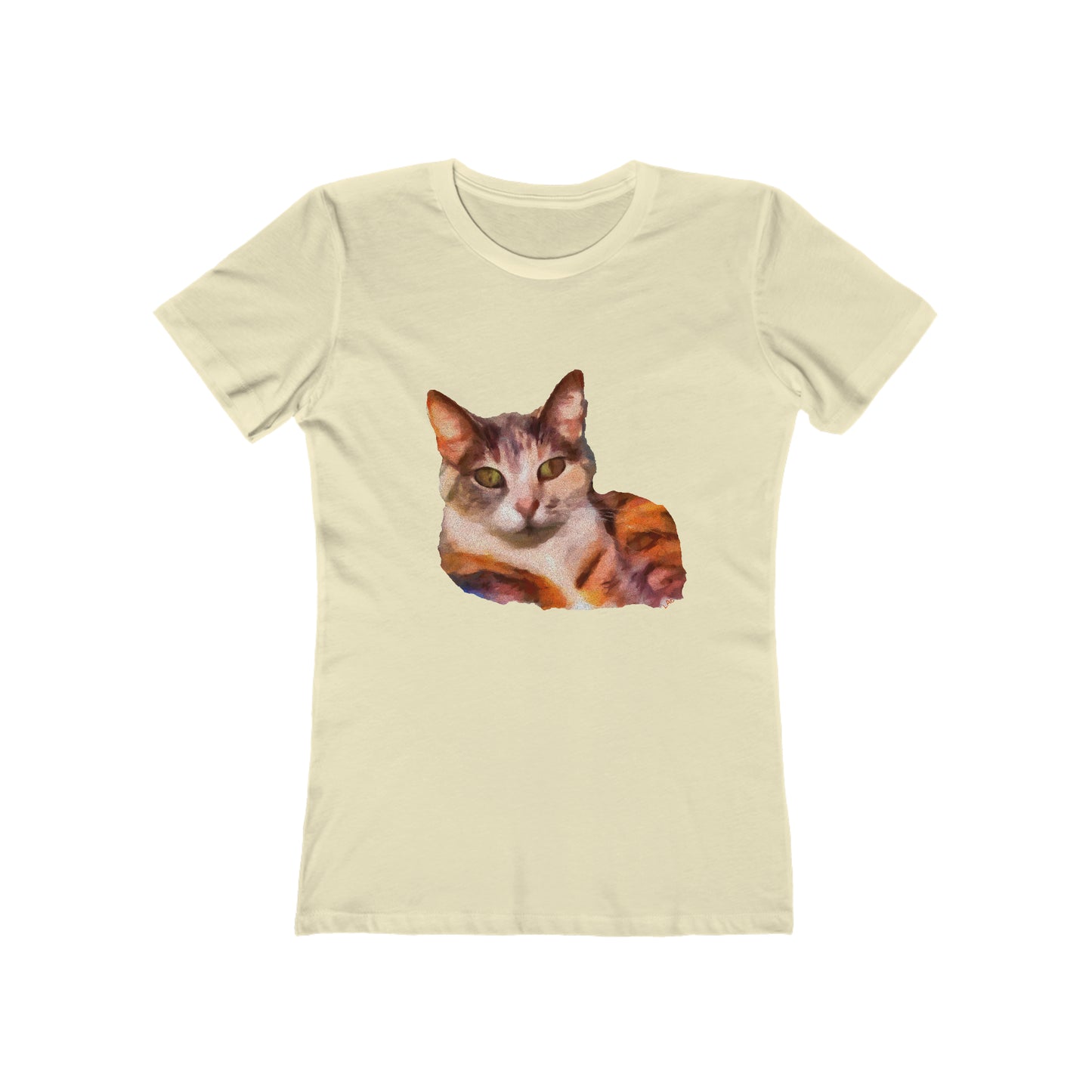 Smidget the Cat - - Women's Slim Fit Ringspun Cotton T-Shirt