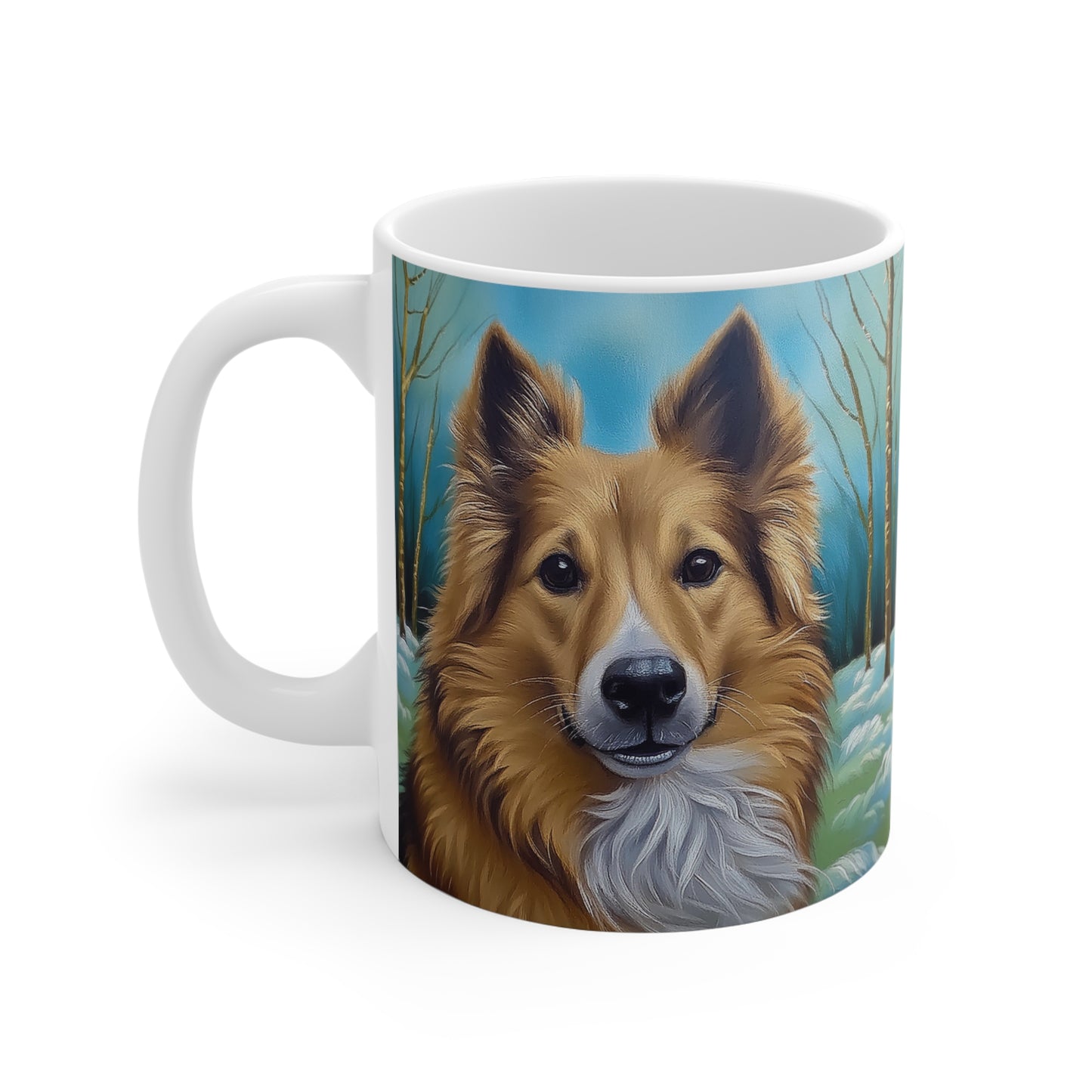 Icelandic Sheepdog Ceramic Mug 11oz