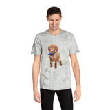 Vizsla 'Augie' Unisex Cotton Color Blast T-Shirt