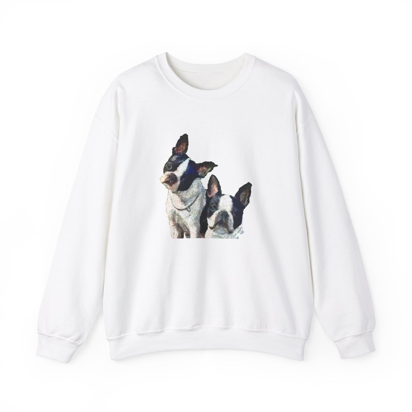 Boston Terriers 'Skipper & Dee Dee' Unisex Crewneck Sweatshirt