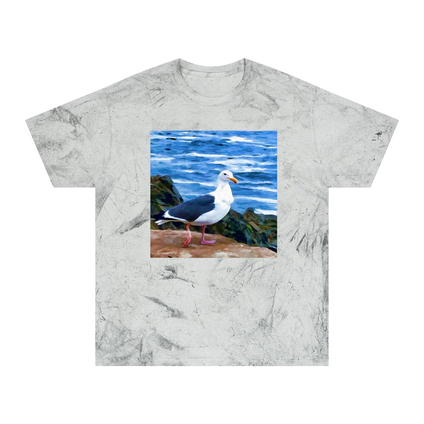 Bodega Seagull - Unisex Cotton Color Blast T-Shirt