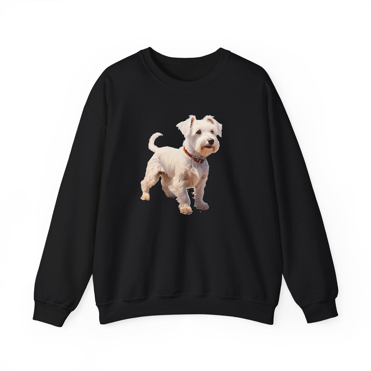 Sealyham Terrier Unisex 50/50 Crewneck Sweatshirt