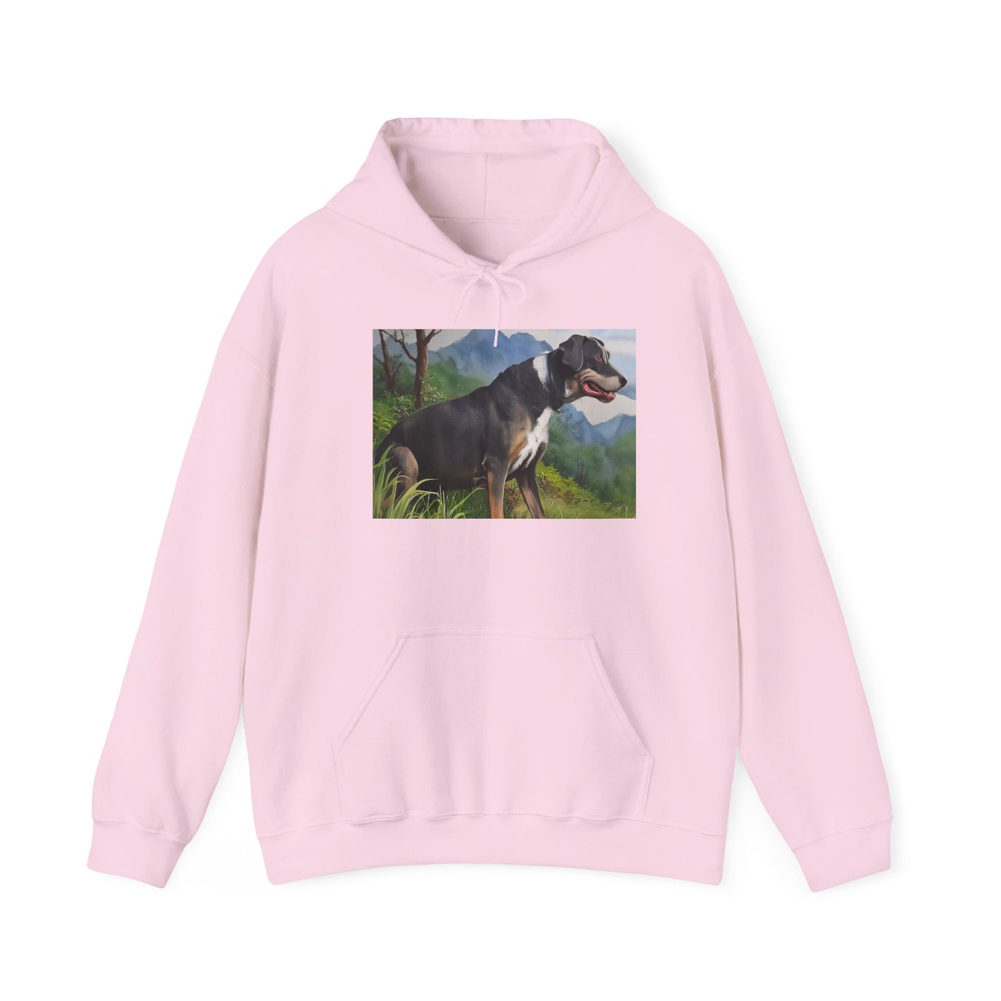 Mountain Cur Unisex 50/50 Hooded Sweatshirt